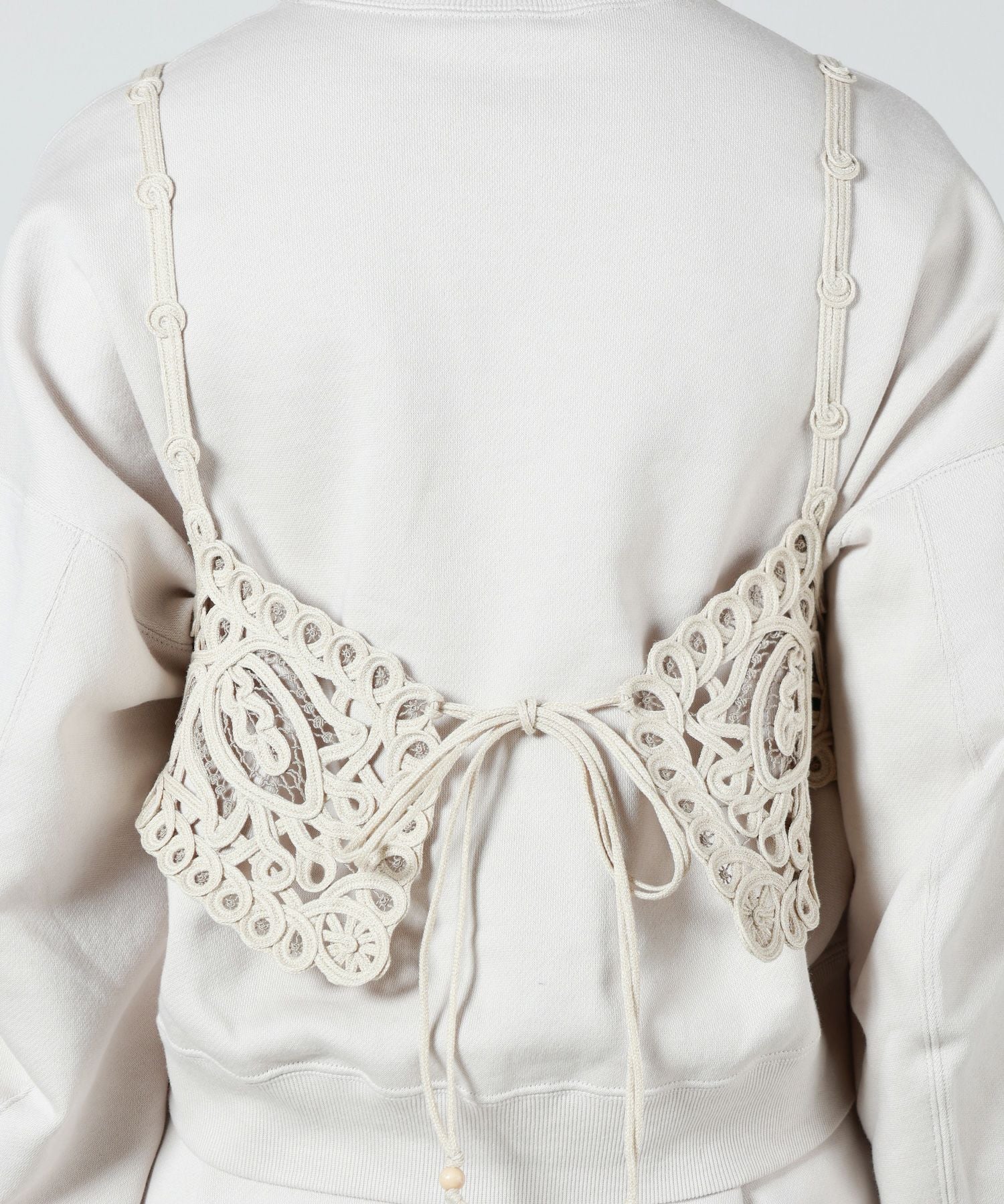 Mame Kurogouchi(マメ クロゴウチ)】 Cording Embroidery Vest