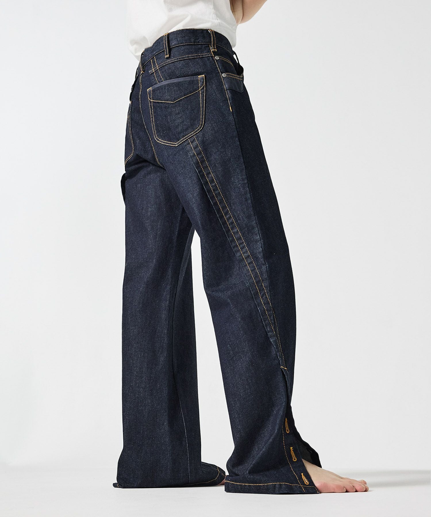JAPAN DENIM(ジャパンデニム)】 Tamme_∠12+1°DENIM PANTS｜PARIGOT