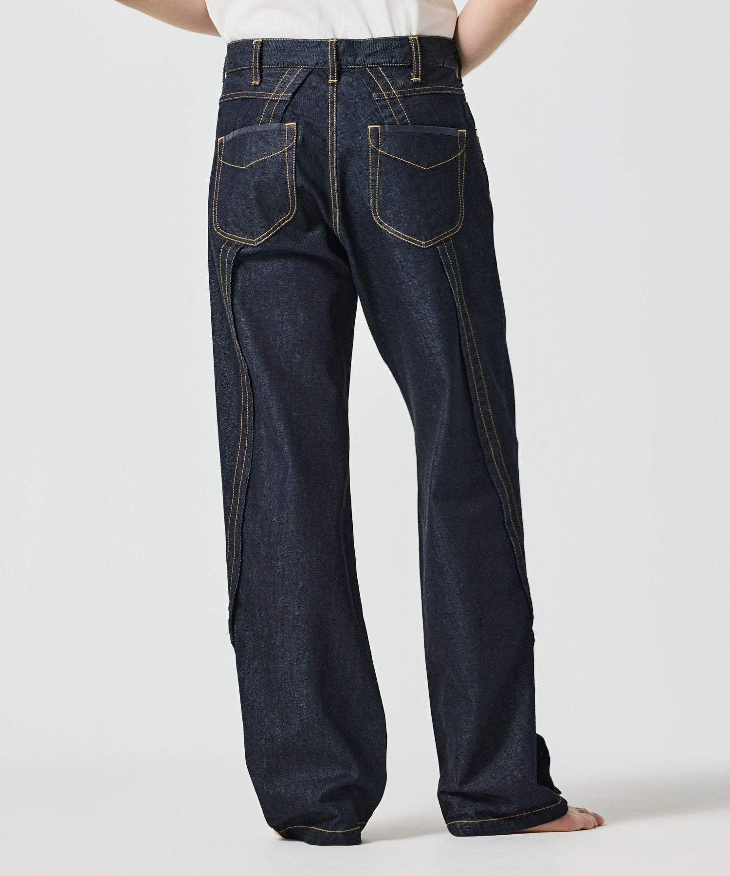JAPAN DENIM(ジャパンデニム)】 Tamme_∠12+1°DENIM PANTS｜PARIGOT