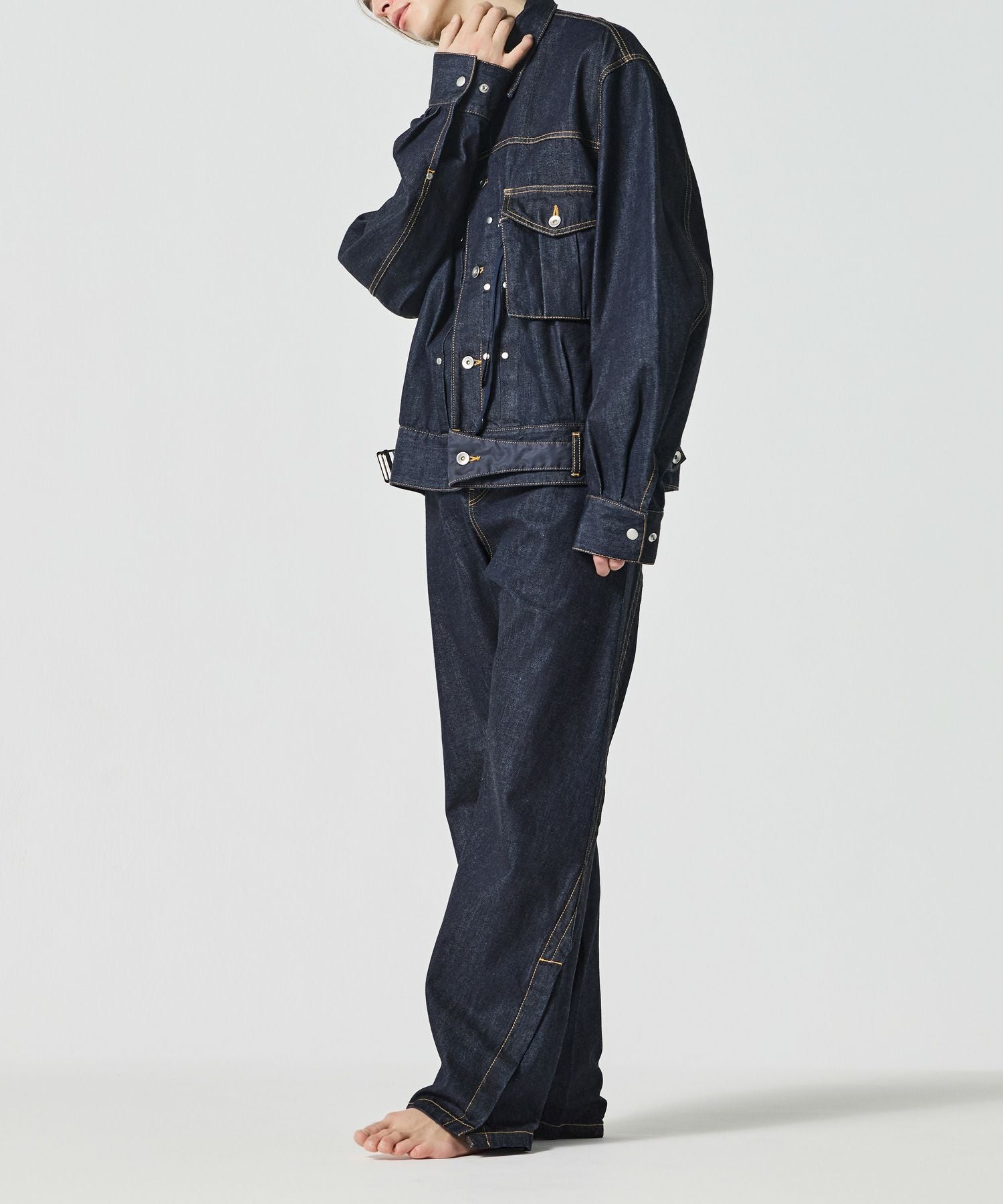 JAPAN DENIM(ジャパンデニム)】 Tamme_∠12+1°DENIM PANTS｜PARIGOT