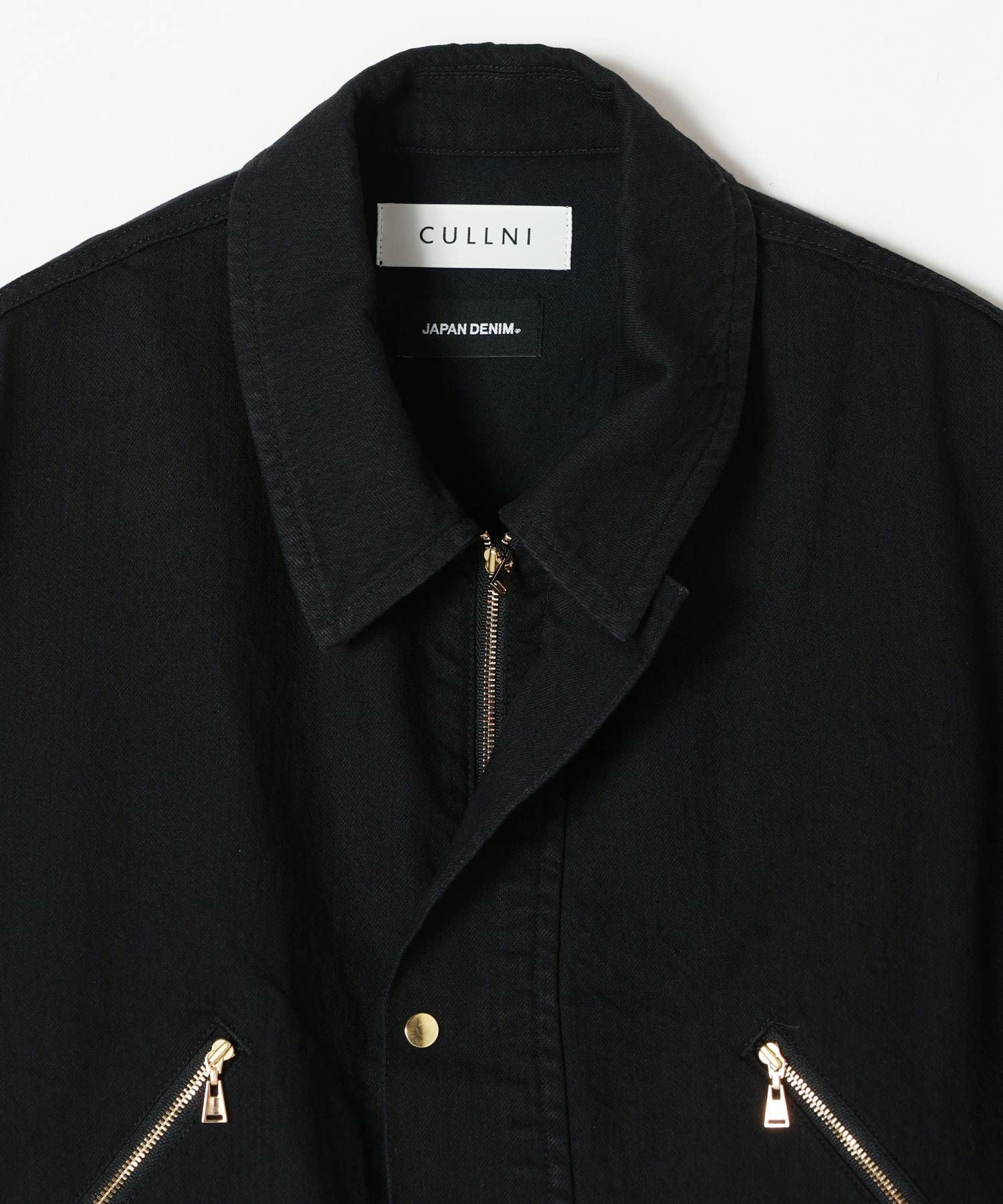 JAPAN DENIM(ジャパンデニム)】 CULLNI_DOUBLE POCKET ZIP UP JACKET