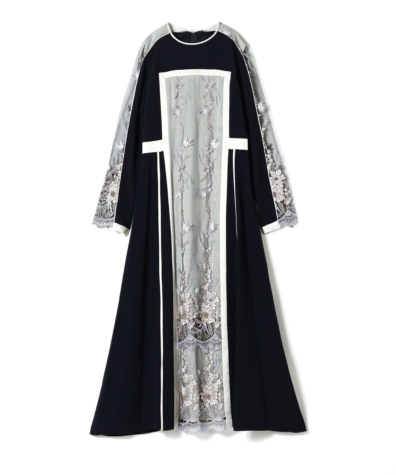 MURRAL(ミューラル)】 Framed flower lace dress｜PARIGOT ONLINE