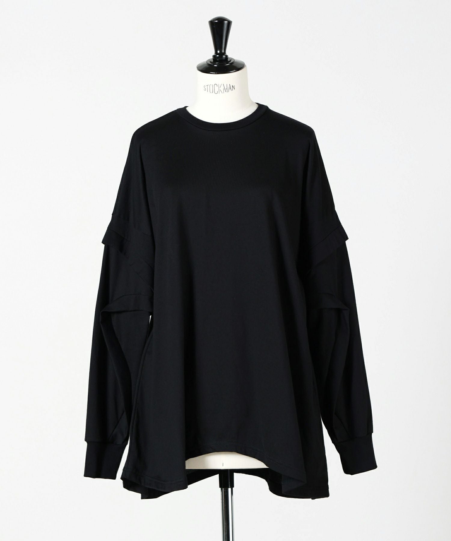 ENFOLD(エンフォルド)】 CURVE-SEAM LONG-SLEEVE T-SHIRT｜PARIGOT