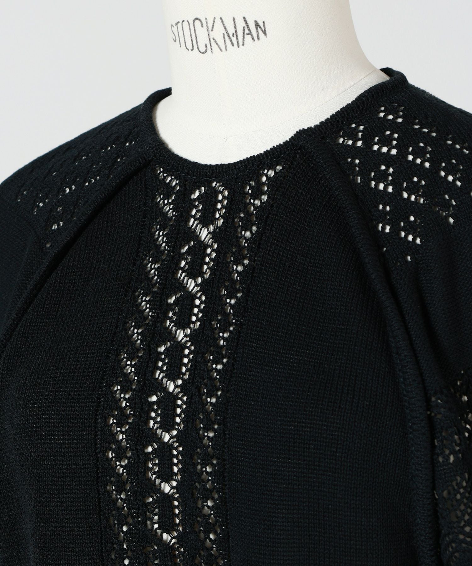マメクロゴウチ 25SS Lace Knitted Top ニット セーター Mame Kurogouchi(マメ クロゴウチ)】 Lace Knitted Top｜PARIGOT