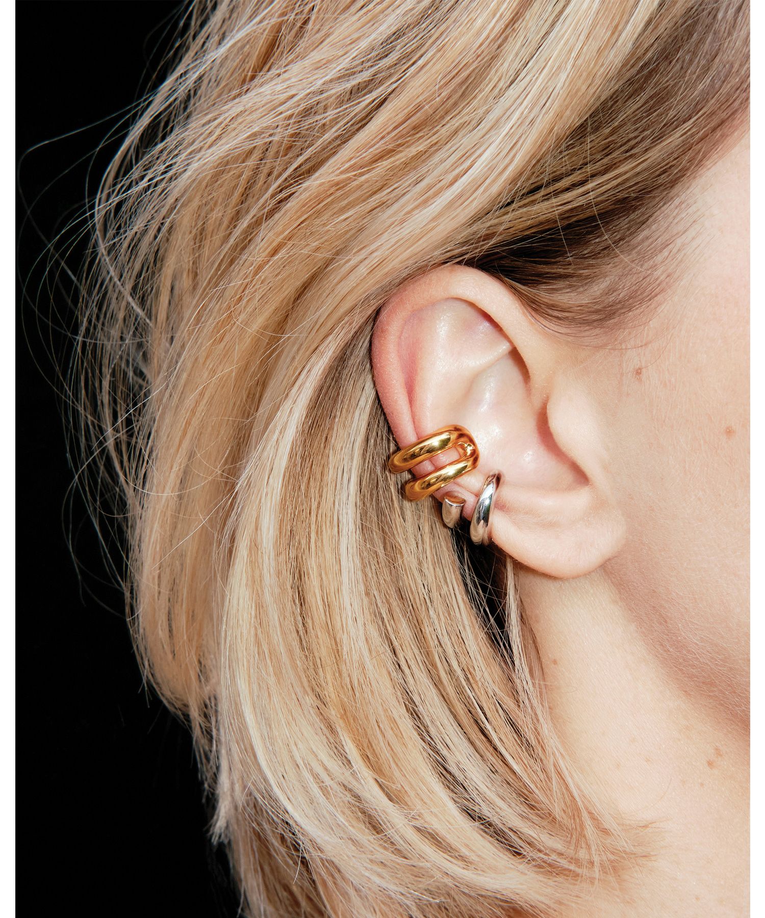 Charlotte Chesnais(シャルロットシェネ)】 Biseau Cuff Earring