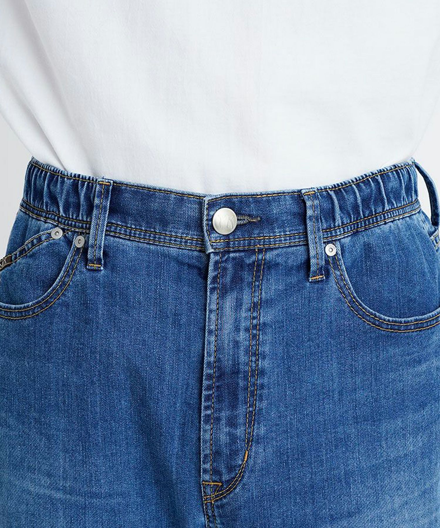 C0706S 新品 YANUK ROOMY デニムパンツ L ヤヌーク YANUK(ヤヌーク)】 Really Light ワイドストレートRoomy｜PARIGOT