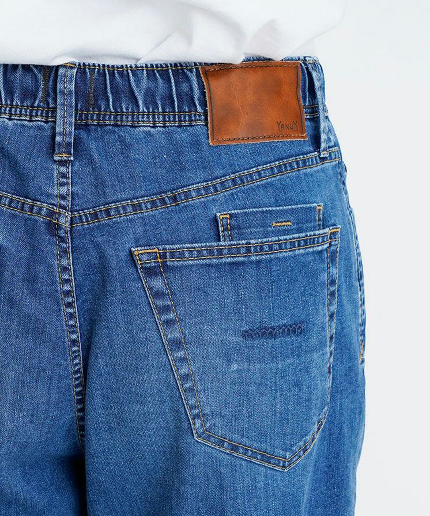 C0705S 新品 YANUK ROOMY デニムパンツ S 専用 YANUK(ヤヌーク)】 Really Light ワイドストレートRoomy｜PARIGOT
