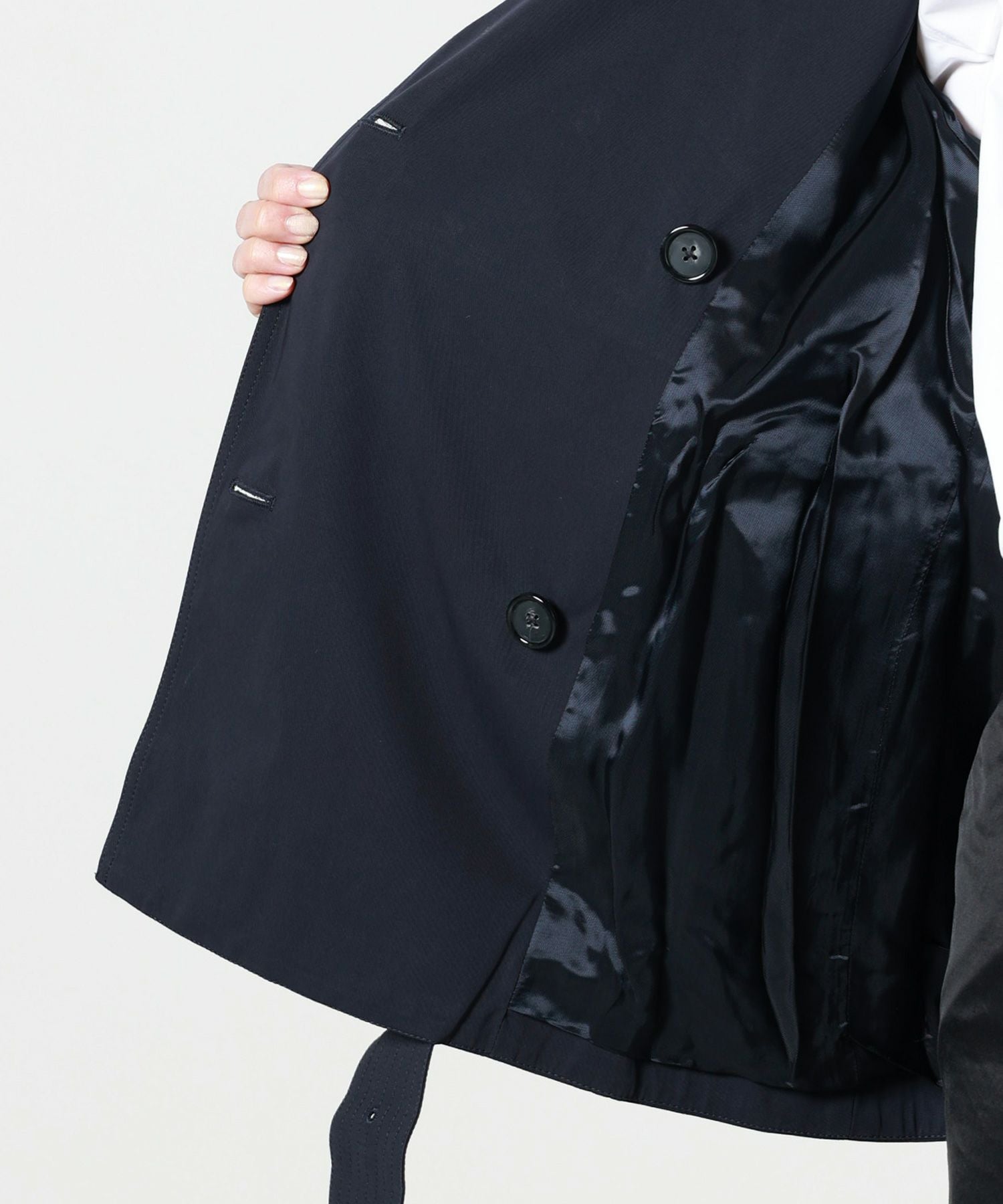 9151020様☆専用☆TOTEME ショートコート　ブラック TOTEME(トーテム)】 Short cotton trench｜PARIGOT ONLINE（パリゴ