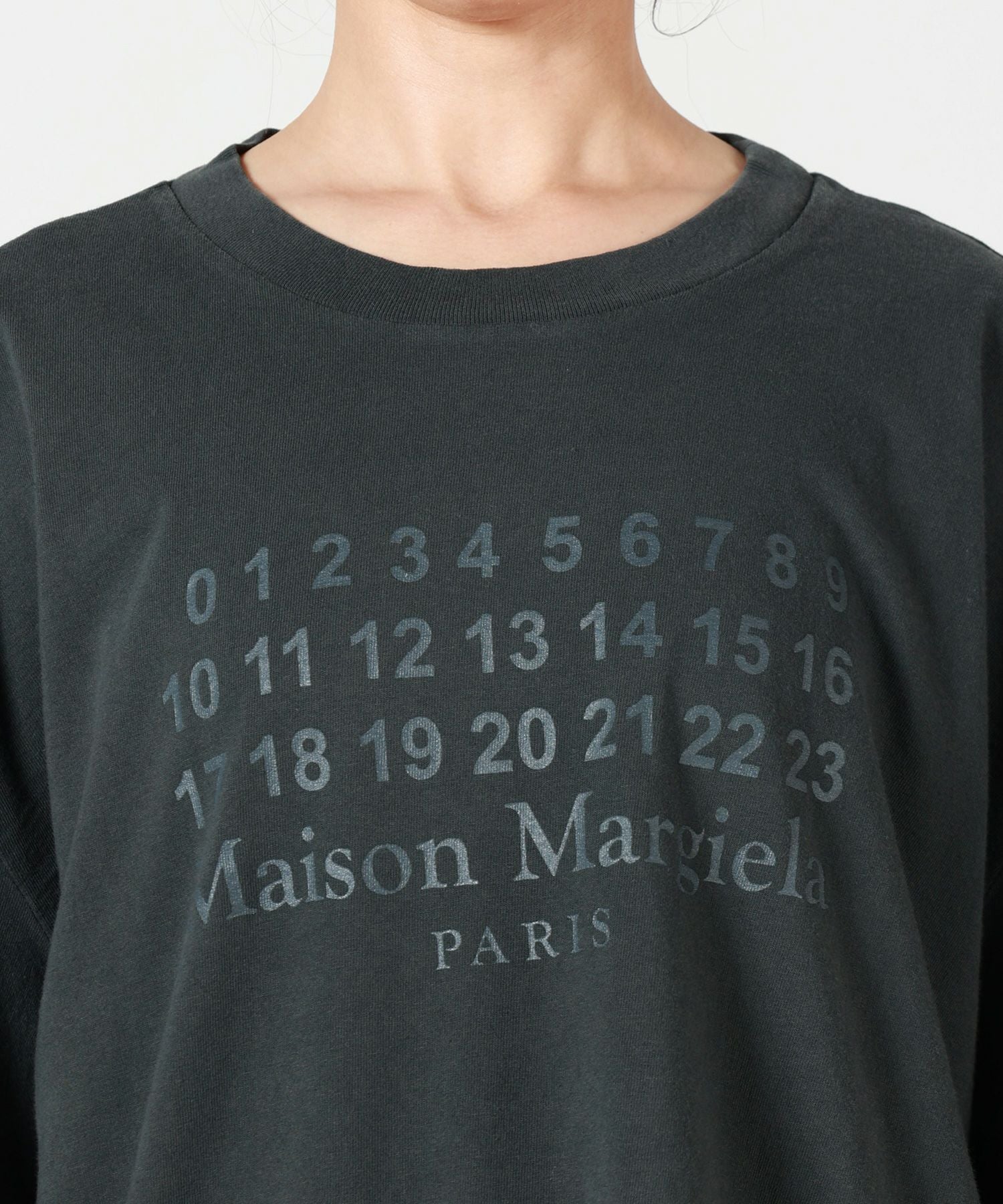 Maison Margiela(メゾンマルジェラ)】 ナンバリングロゴ Tシャツ