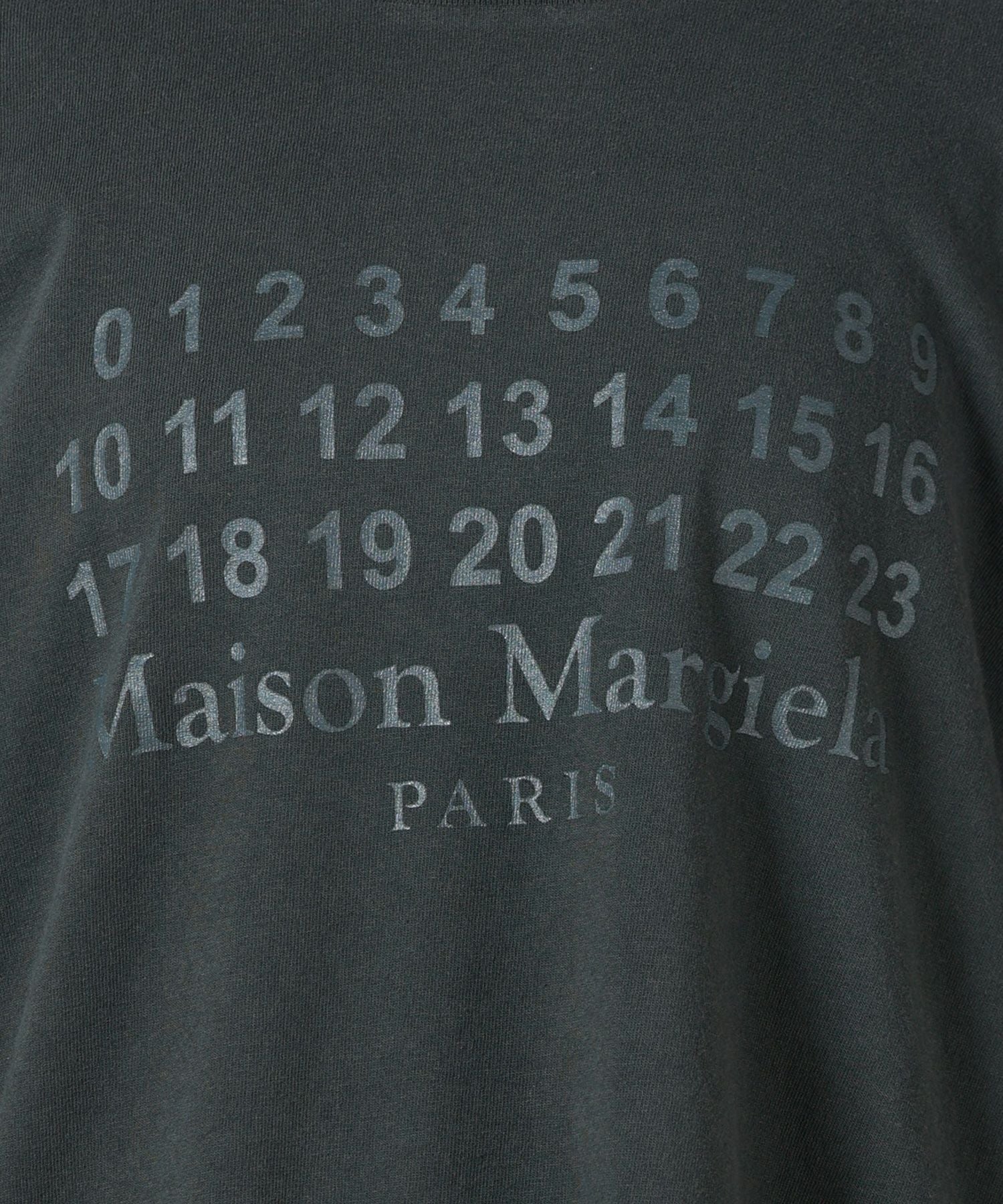 Maison Margiela(メゾンマルジェラ)】 ナンバリングロゴ Tシャツ