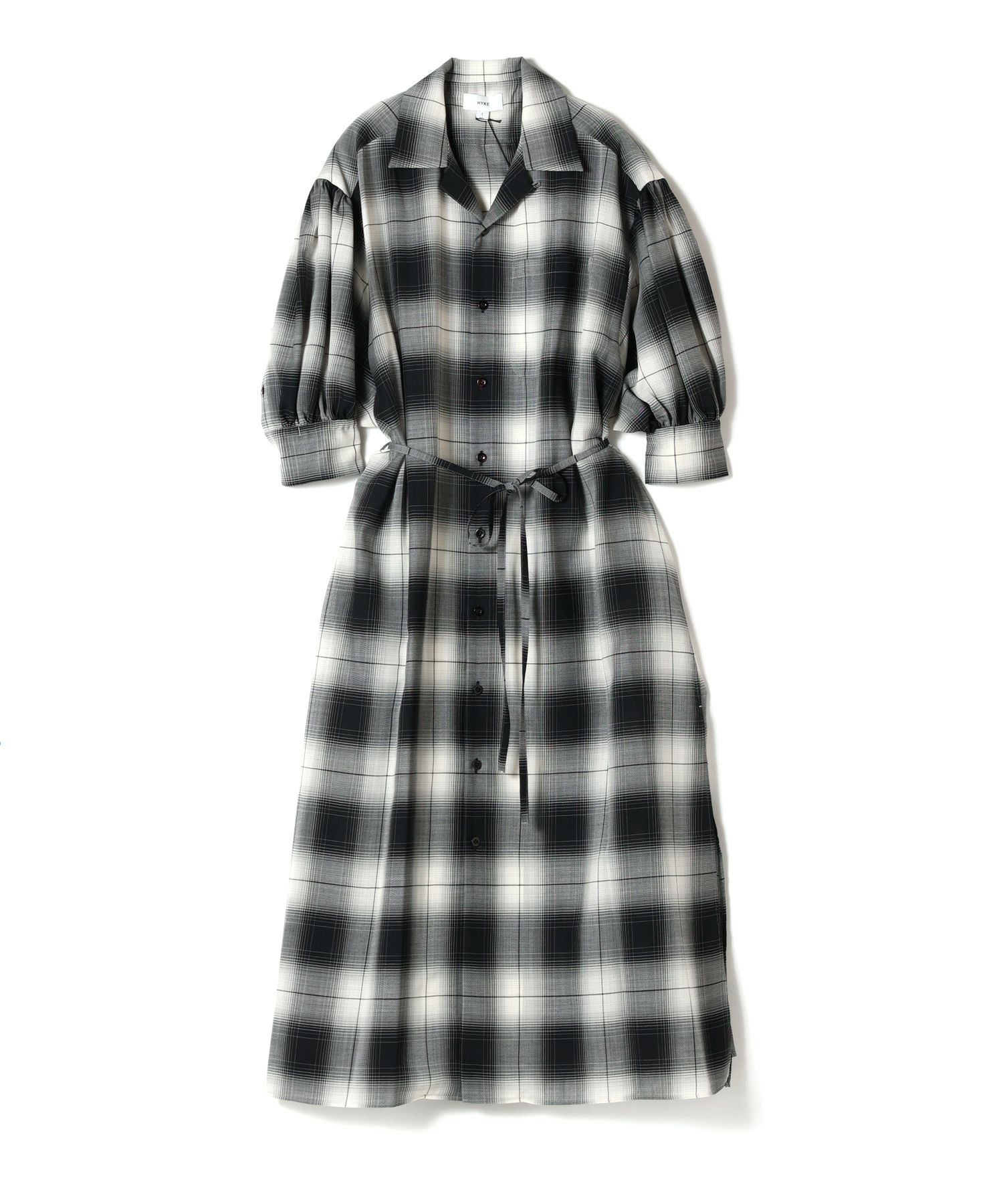 HYKE(ハイク)】 T/W OMBRE CHECK DRESS｜PARIGOT ONLINE（パリゴ