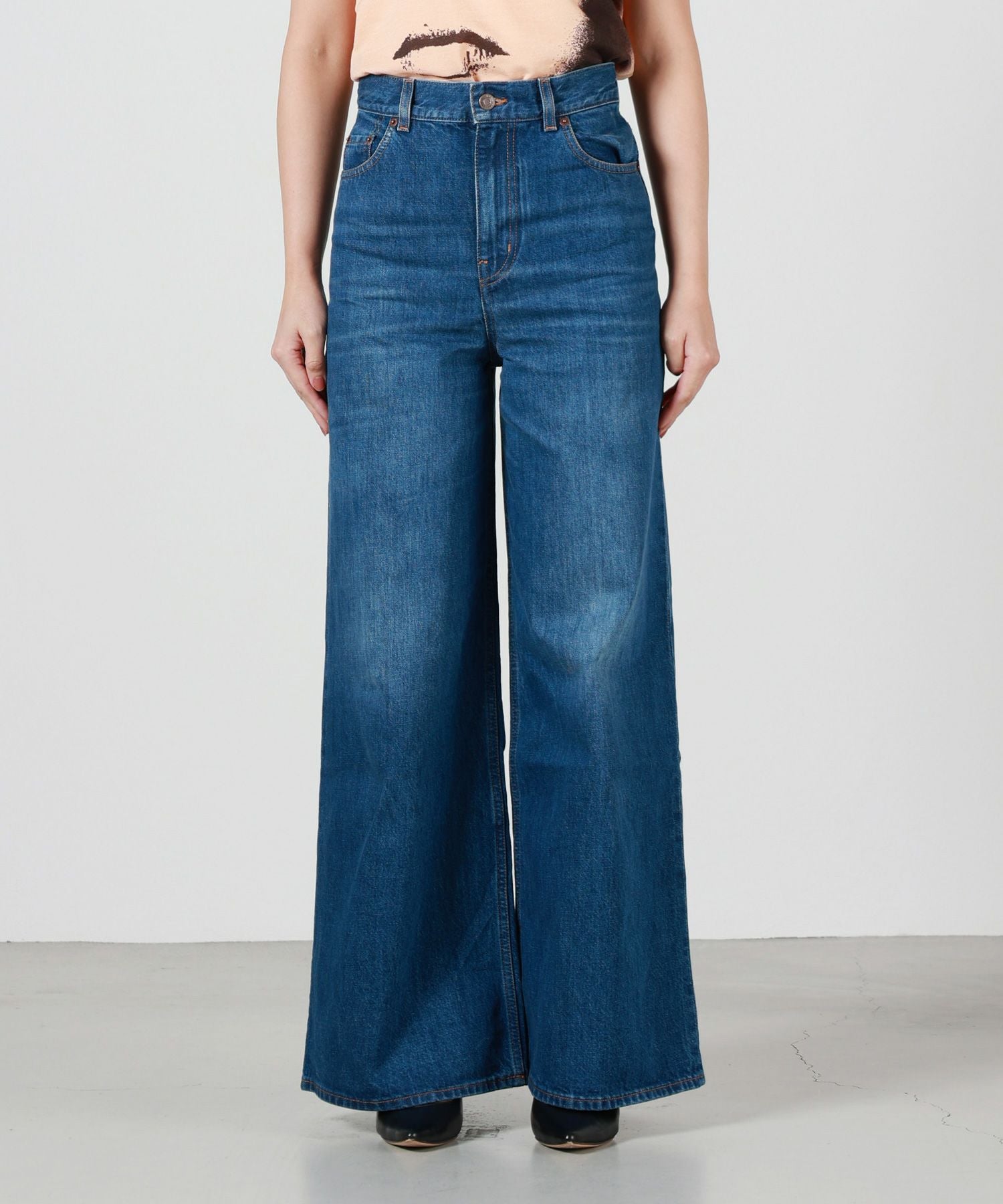 Chloe(クロエ)】 ワイドレッグデニムジーンズ｜PARIGOT ONLINE（パリゴ