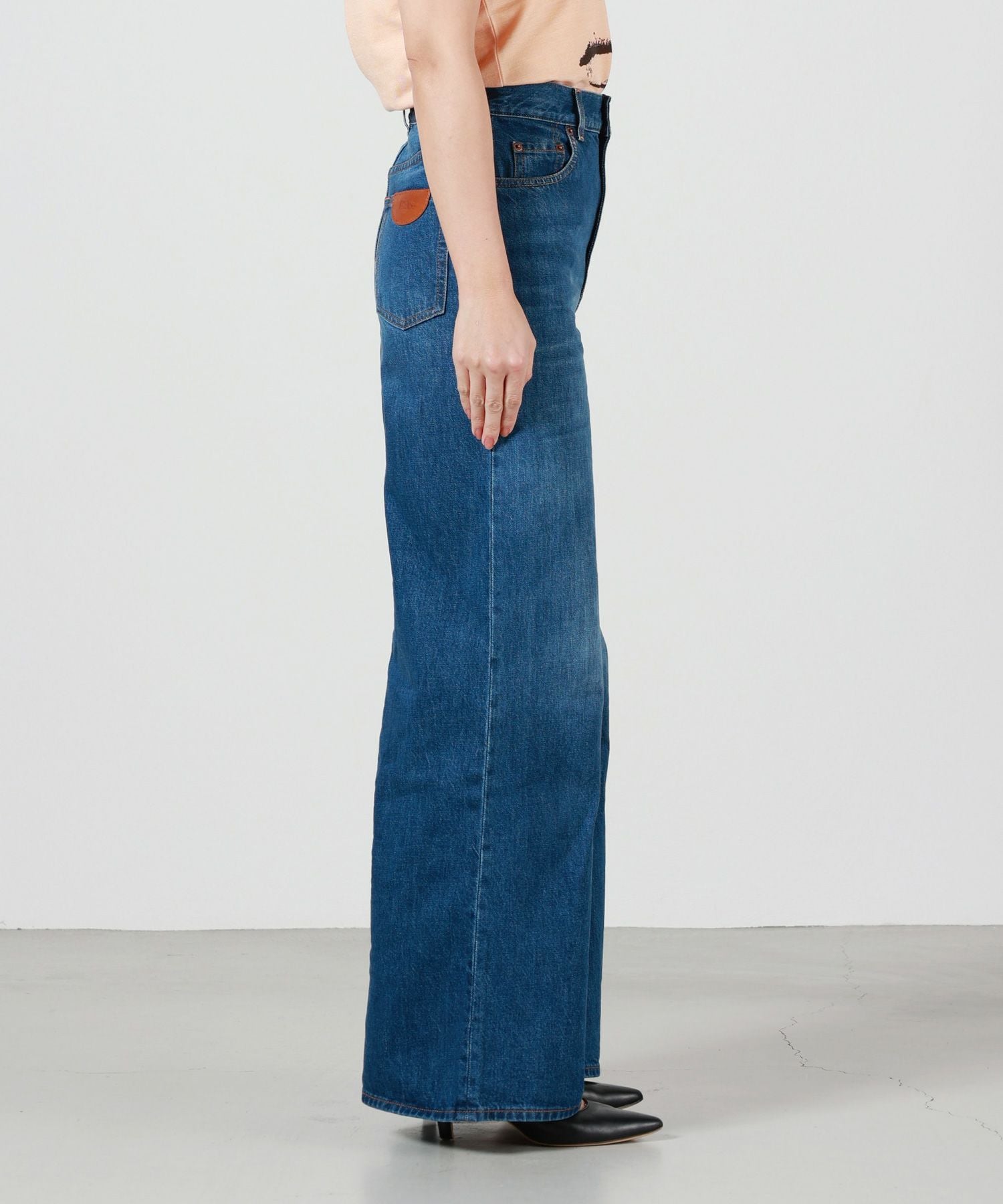 Chloe(クロエ)】 ワイドレッグデニムジーンズ｜PARIGOT ONLINE（パリゴ