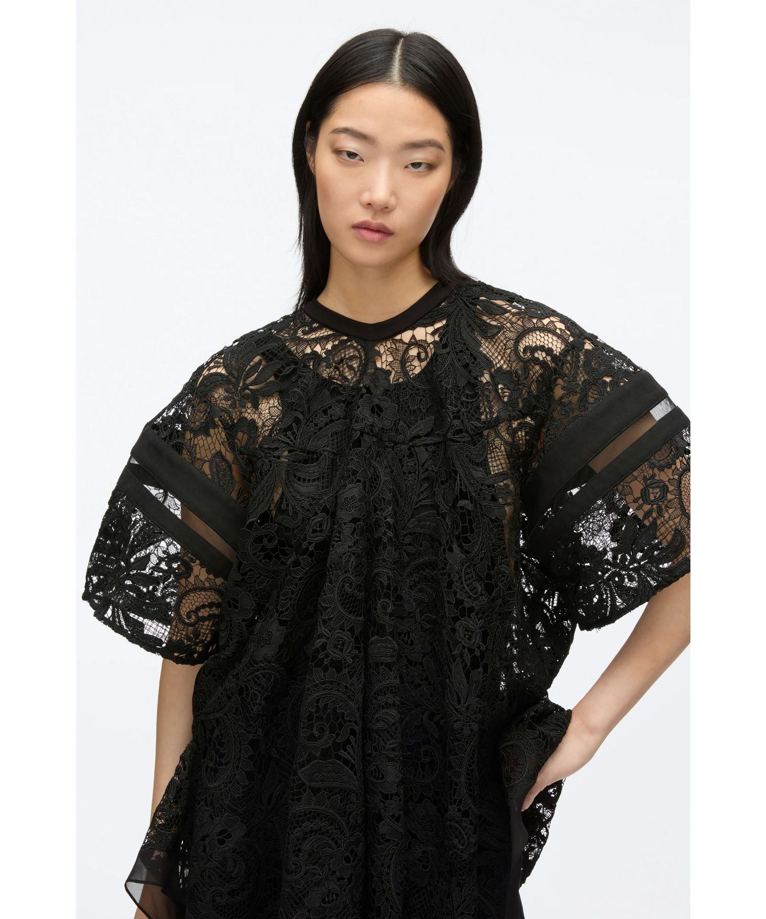 3.1 Phillip Lim(スリーワン フィリップリム)】 CORDED EMBROIDERED