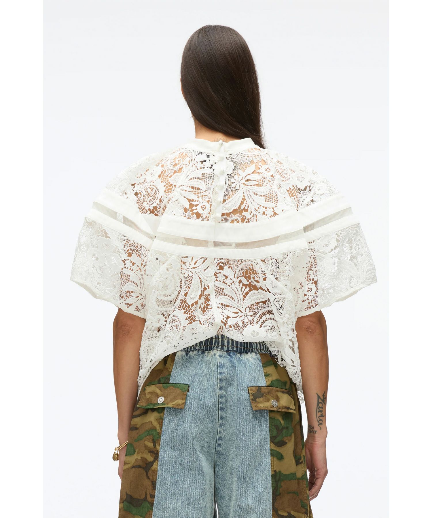 3.1 Phillip Lim(スリーワン フィリップリム)】 CORDED EMBROIDERED