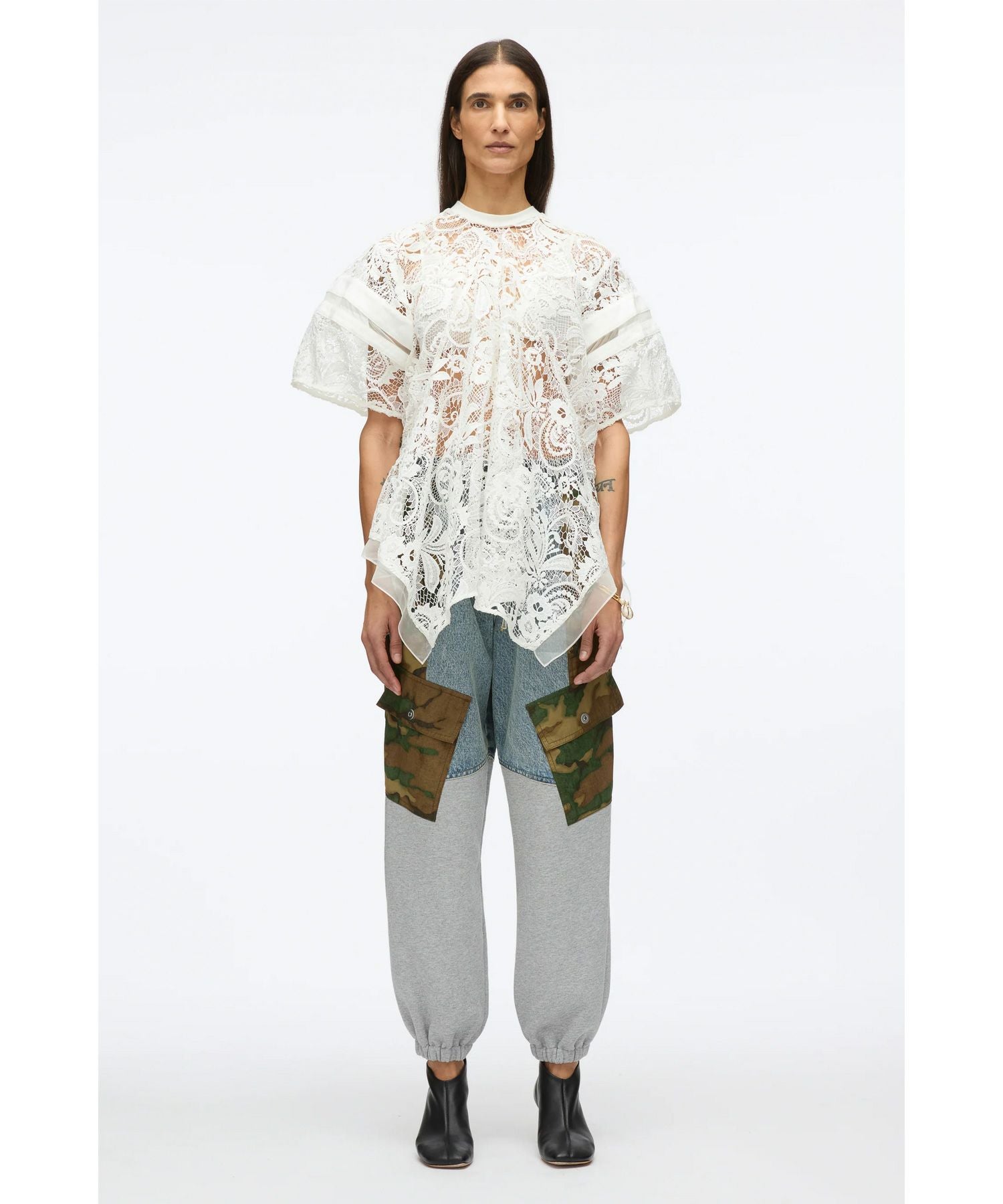 3.1 Phillip Lim(スリーワン フィリップリム)】 CORDED EMBROIDERED
