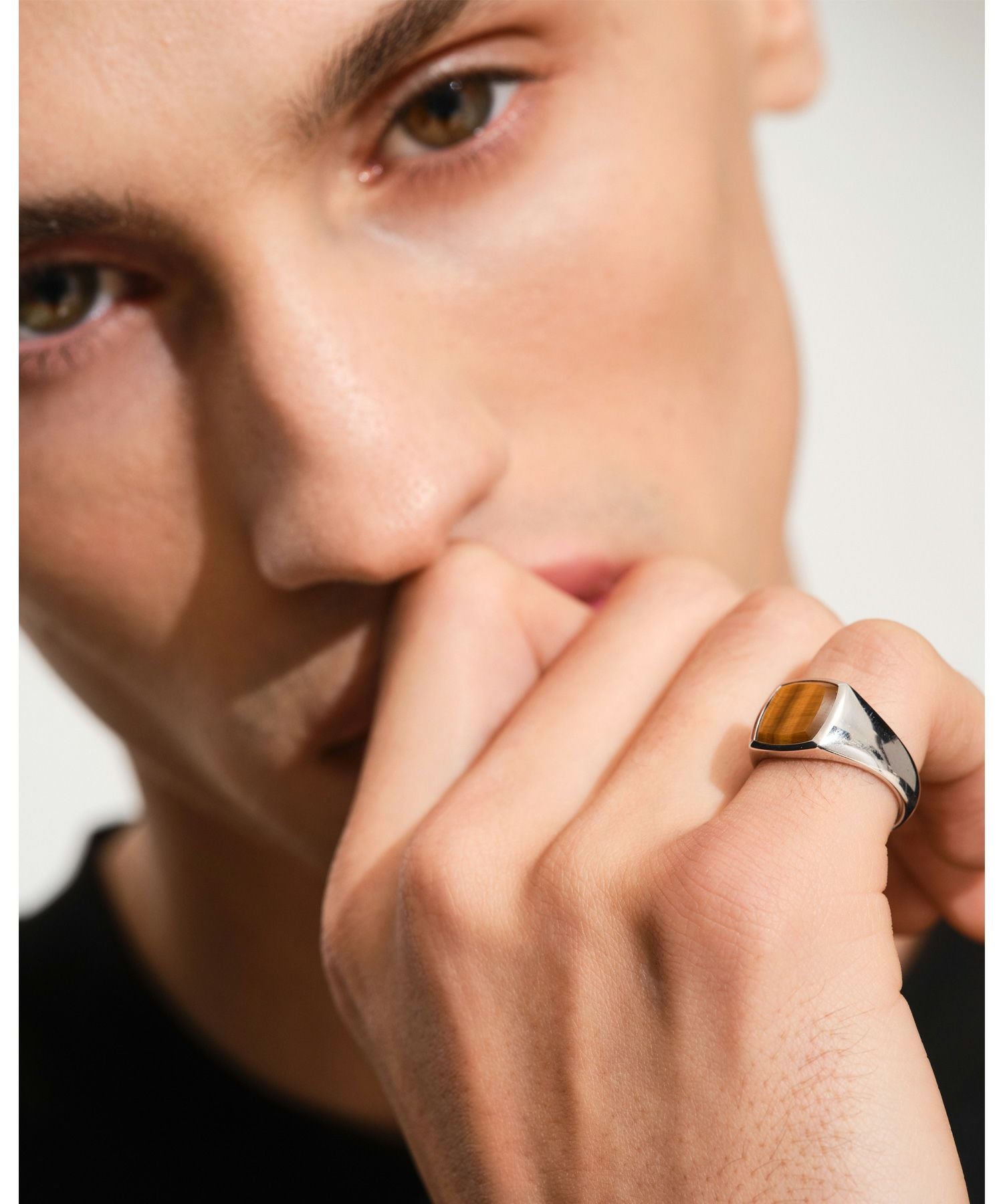 TOM WOOD(トムウッド)】 Kay Tiger Eye リング｜PARIGOT ONLINE