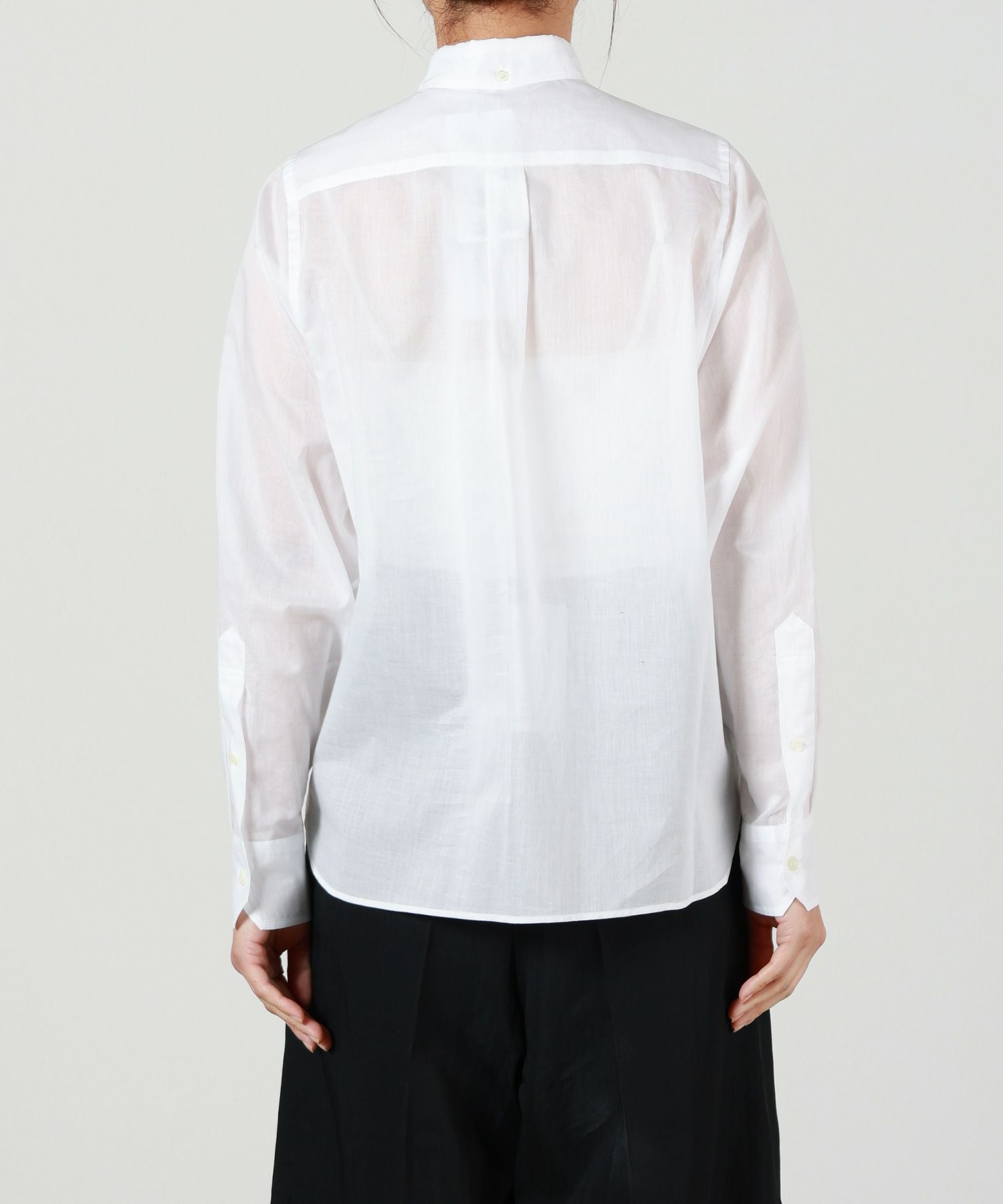 HYKE コットン　リネンシャツ　size1 HYKE(ハイク)】 COTTON LAWN SHIRT｜PARIGOT ONLINE（パリゴオンライン）