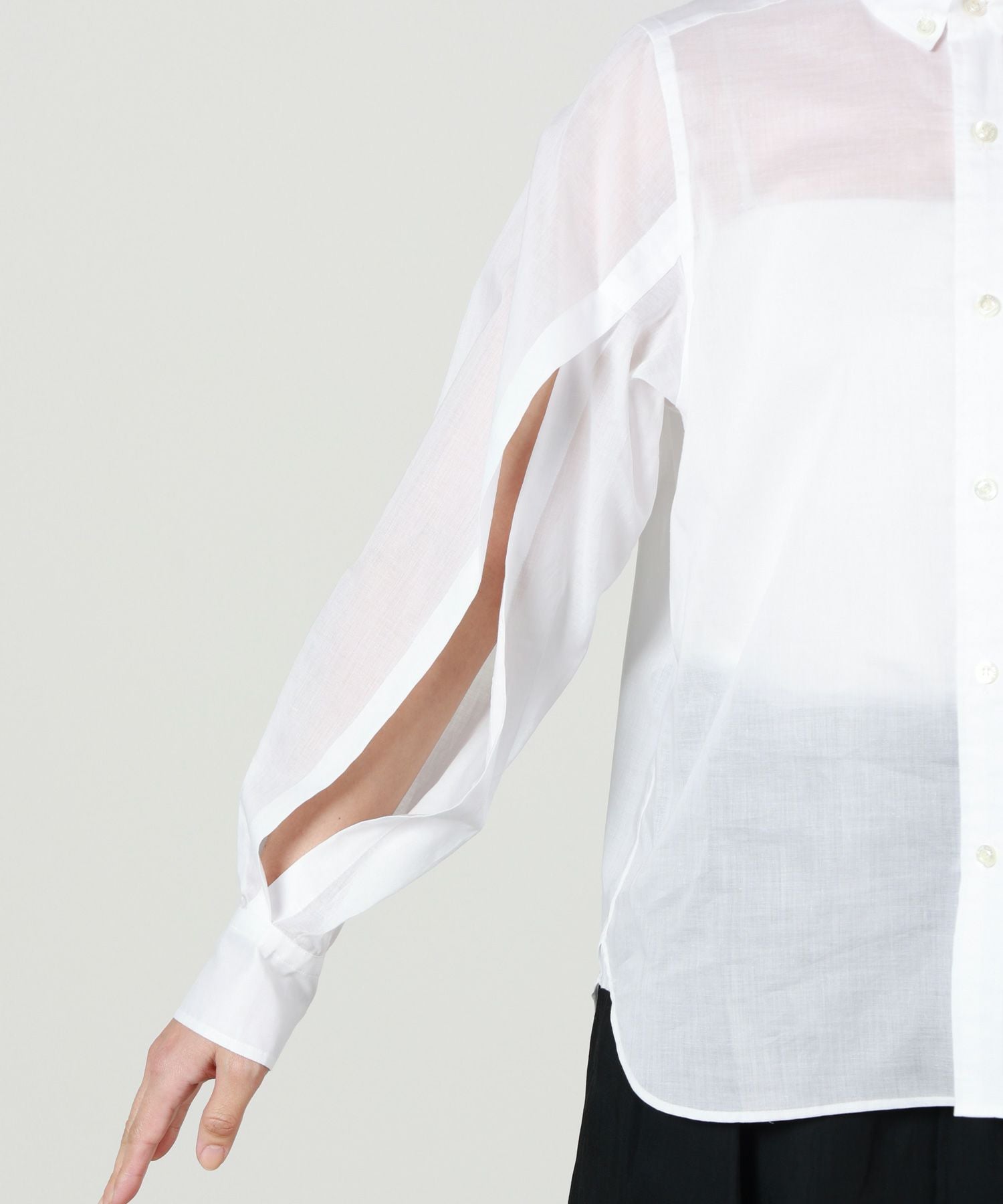 HYKE(ハイク)】 COTTON LAWN SHIRT｜PARIGOT ONLINE（パリゴオンライン）