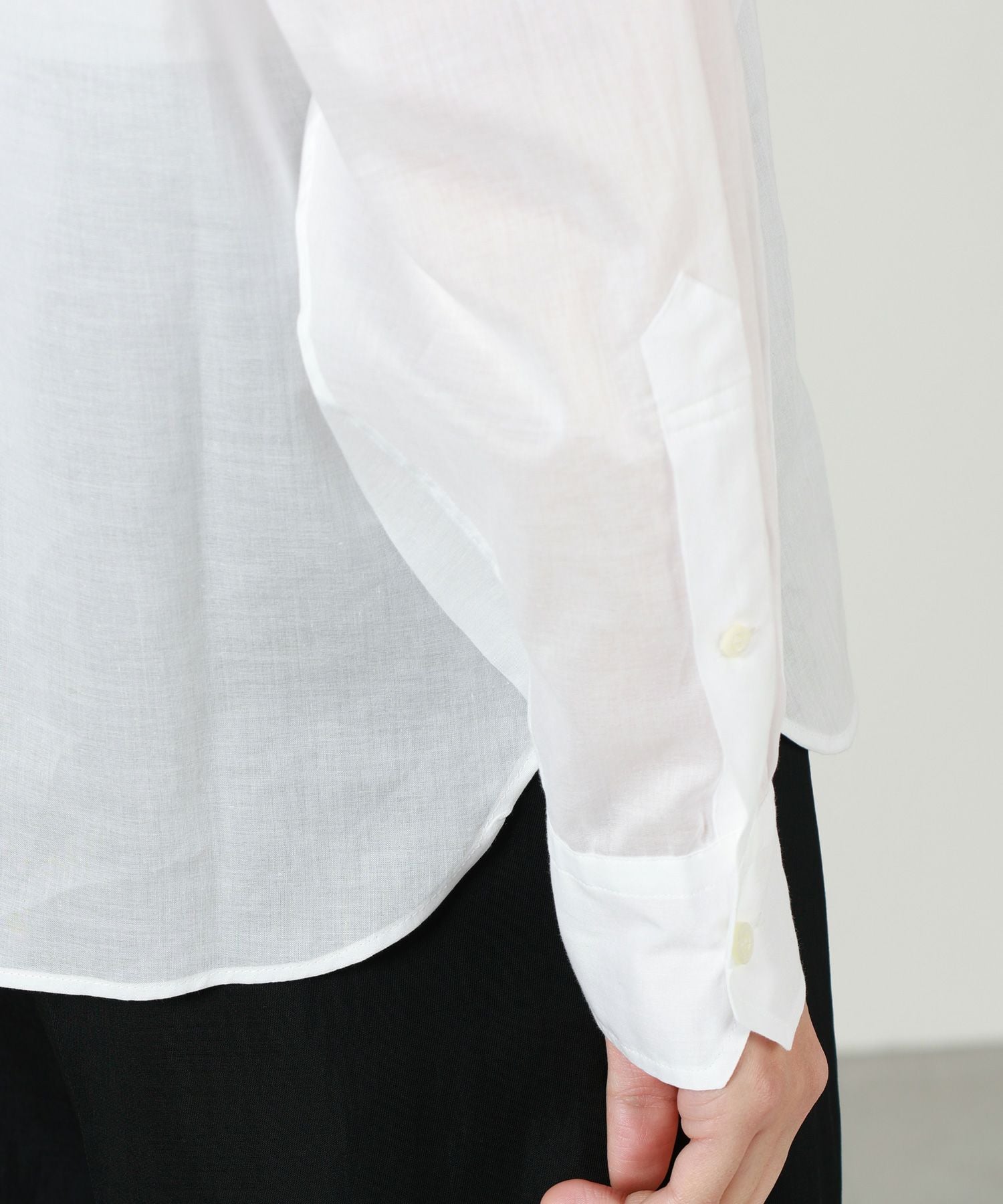 HYKE(ハイク)】 COTTON LAWN SHIRT｜PARIGOT ONLINE（パリゴオンライン）