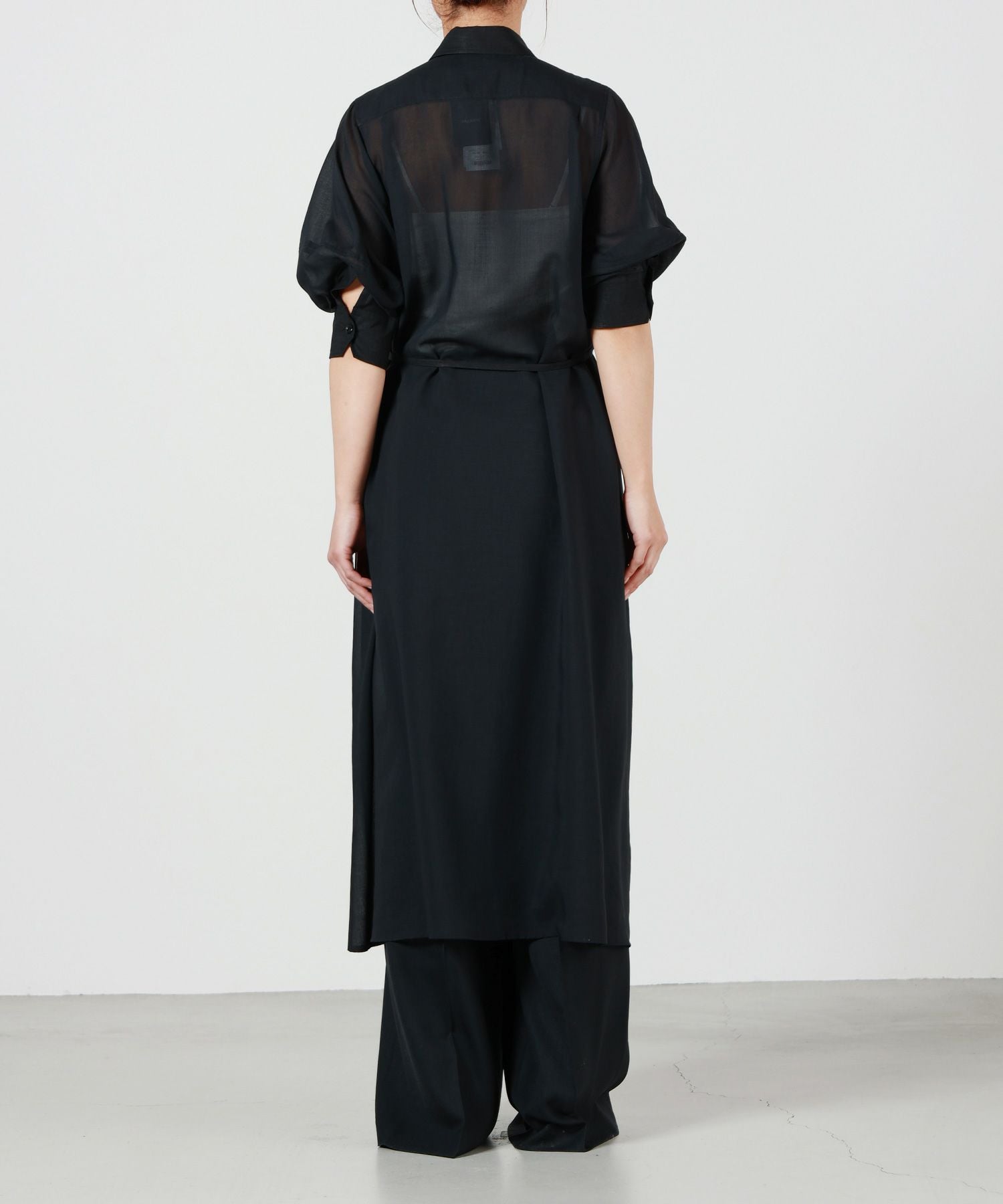 HYKE(ハイク)】 SHEER TWILL DRESS｜PARIGOT ONLINE（パリゴオンライン）