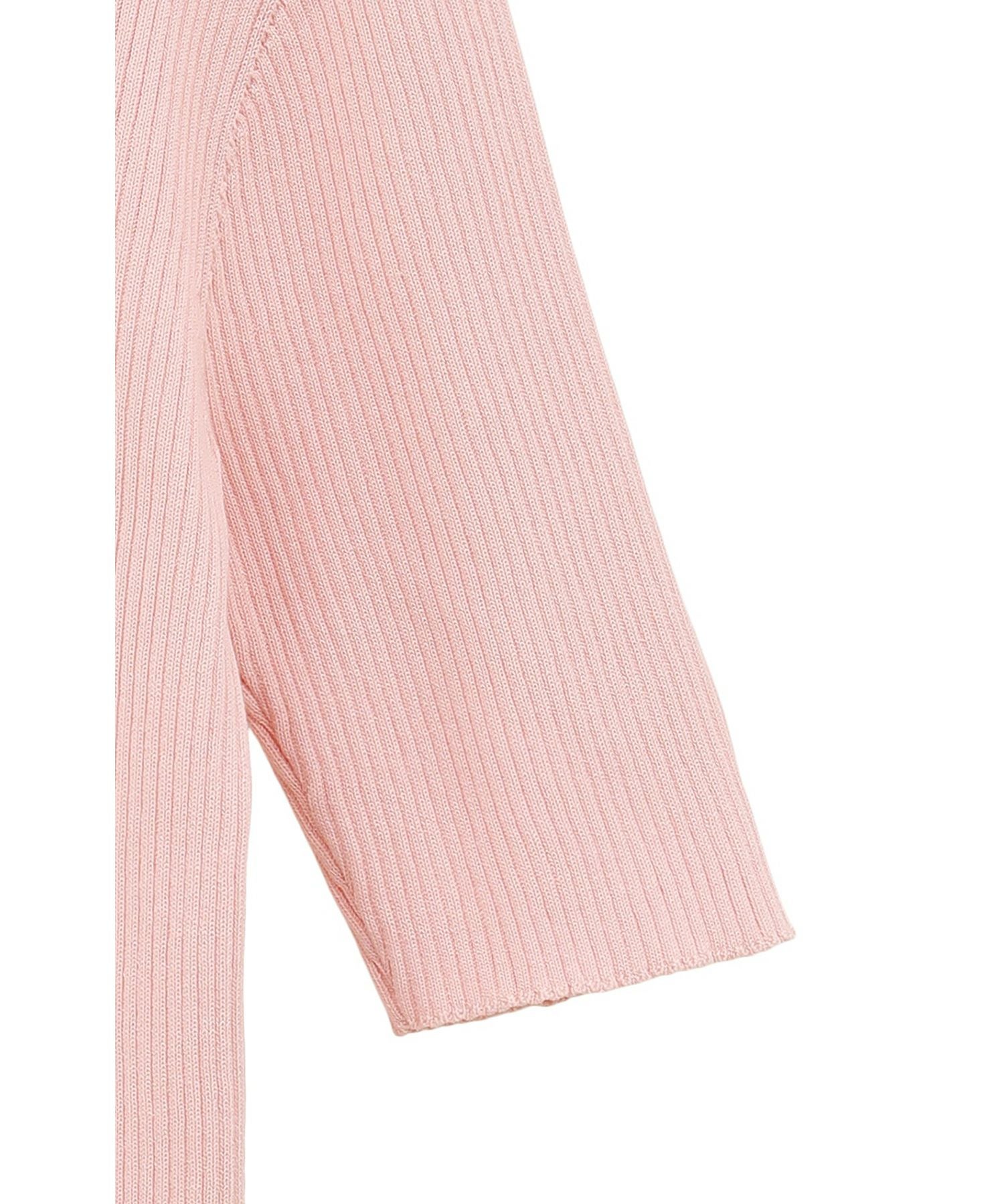 CLANE(クラネ)】 H/N HALF SLEEVE RIB KNIT TOPS｜PARIGOT ONLINE