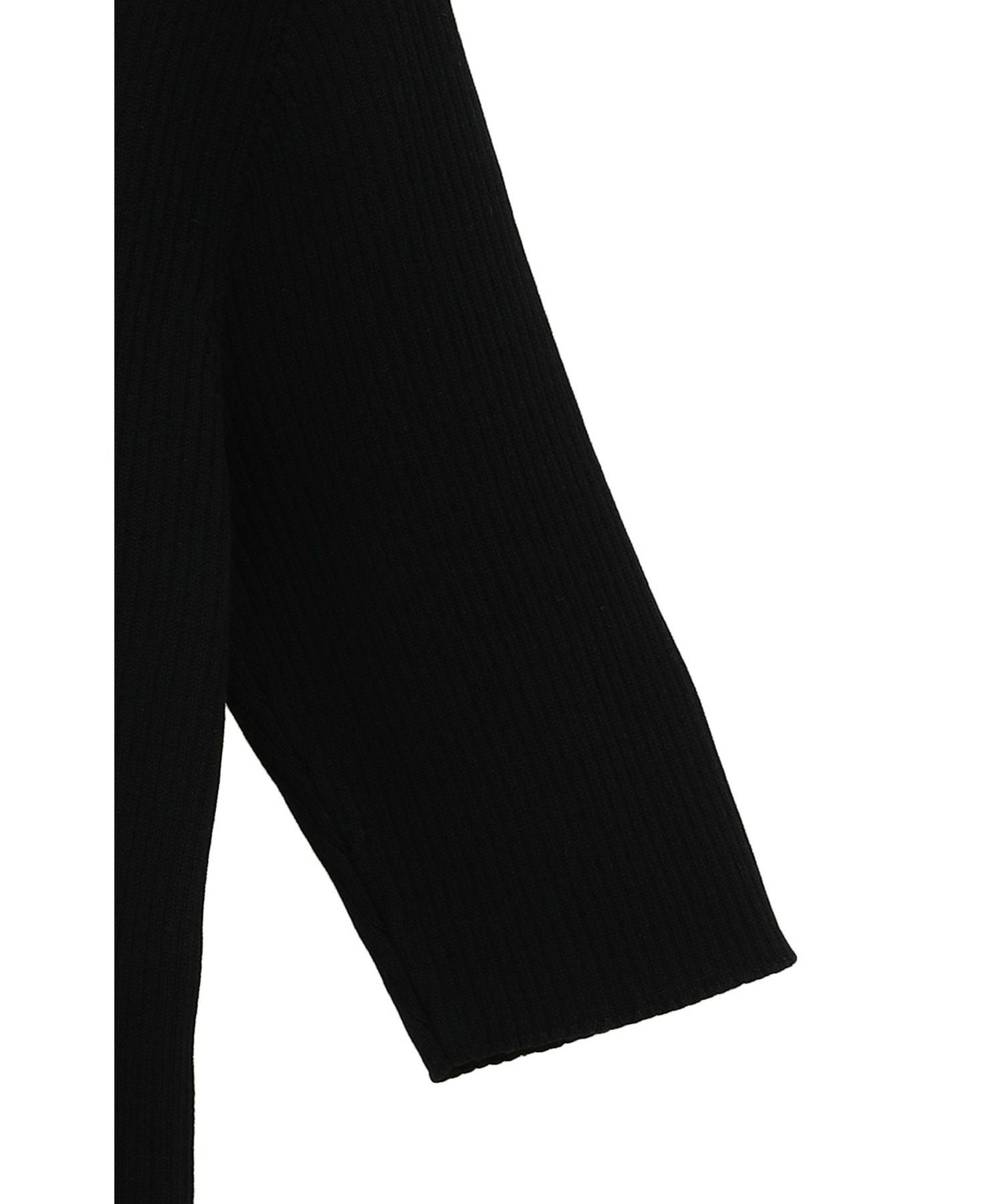 CLANE(クラネ)】 H/N HALF SLEEVE RIB KNIT TOPS｜PARIGOT ONLINE