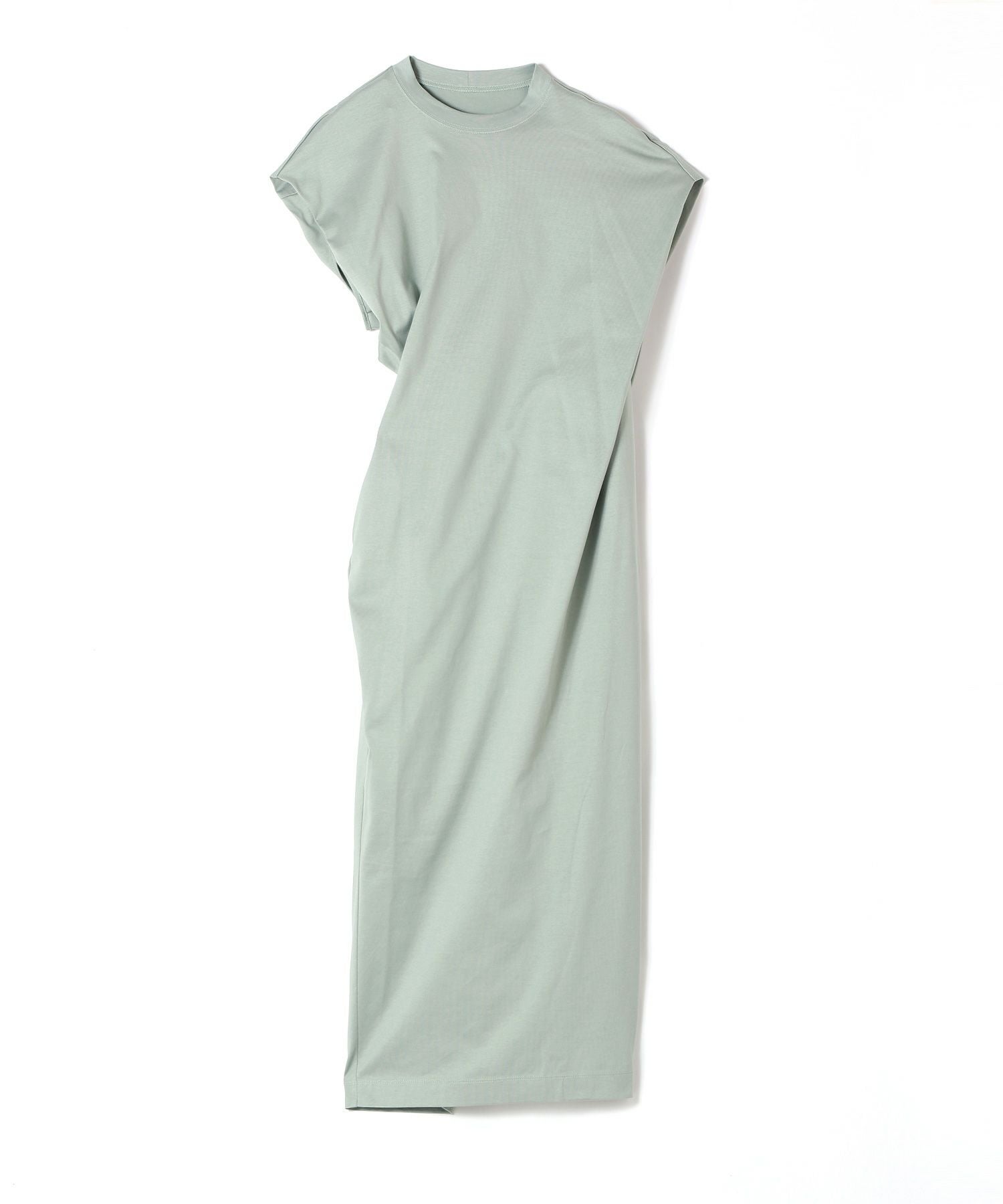 ワンピース Cotton Jersey Asymmetric Dress - grey Mame Kurogouchi(マメ クロゴウチ)】 Cotton Jersey Asymmetric Dress