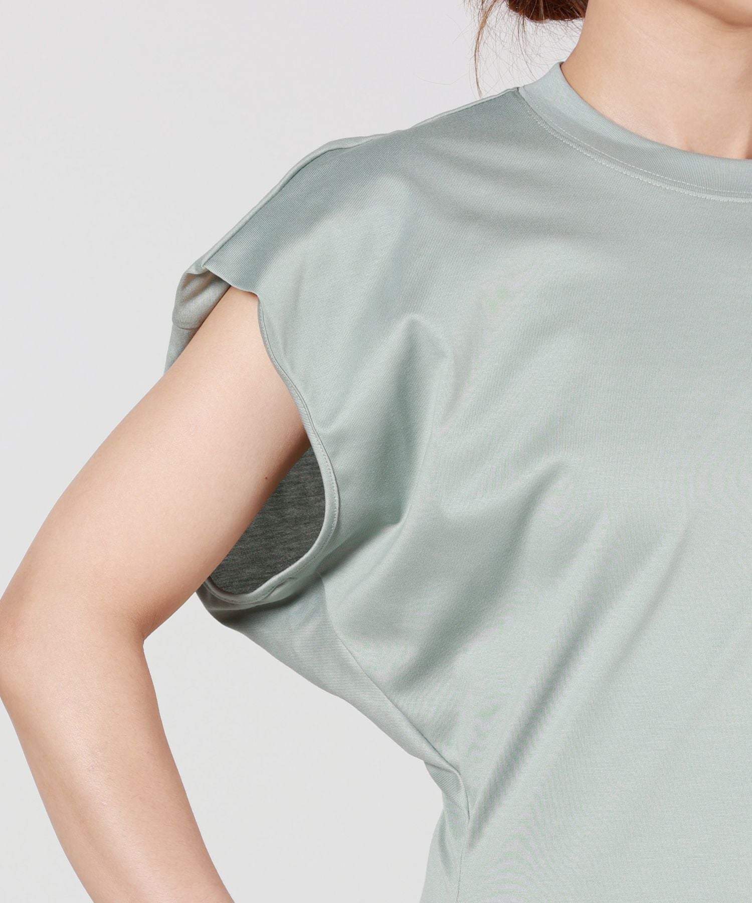ワンピース Cotton Jersey Asymmetric Dress - grey Mame Kurogouchi(マメ クロゴウチ)】 Cotton Jersey Asymmetric Dress