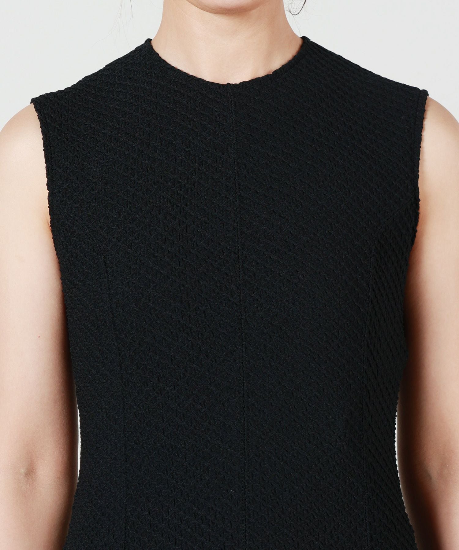 Mame Kurogouchi(マメ クロゴウチ)】 Shirring Jersey Jacquard
