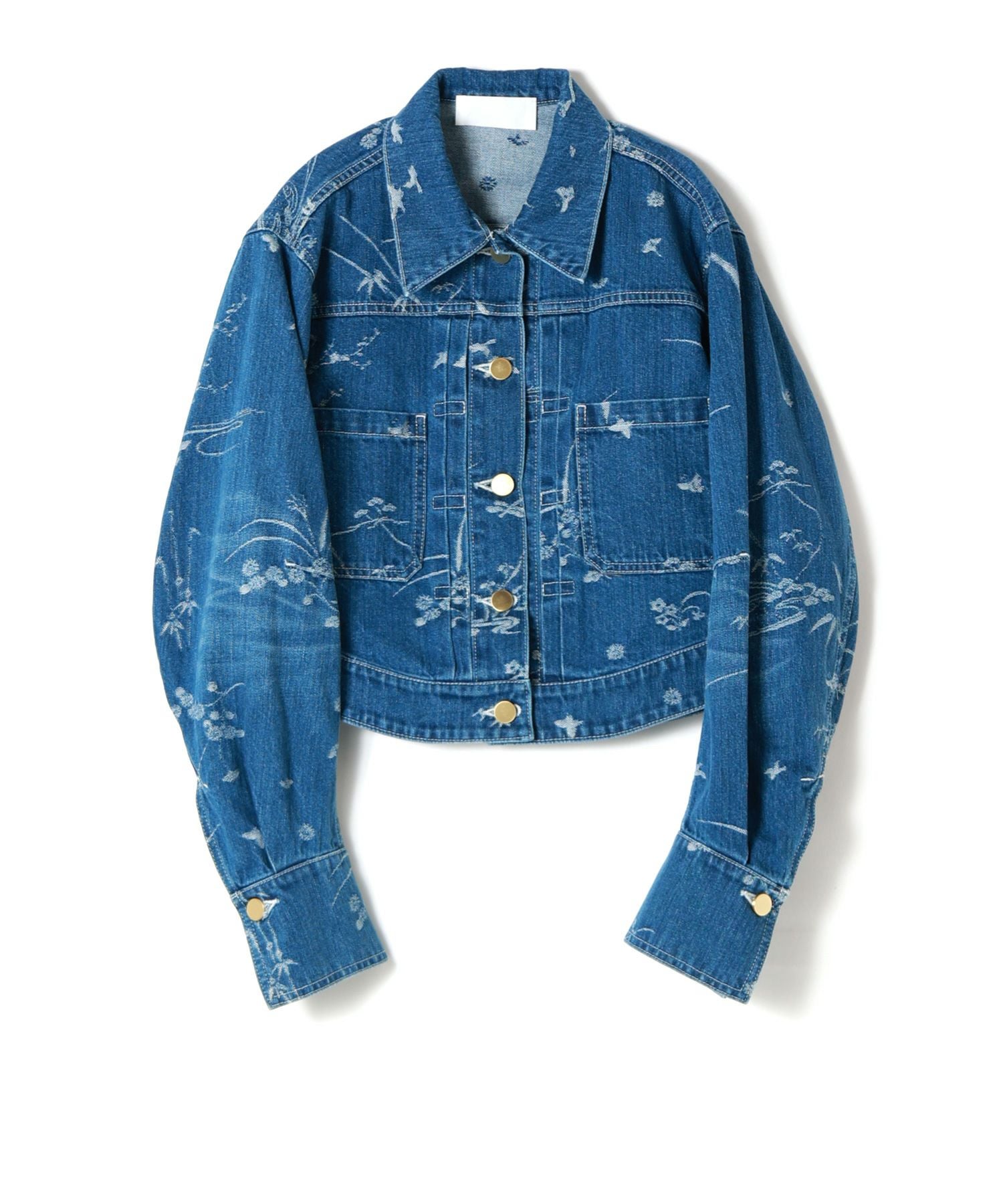 Mame Kurogouchi(マメ クロゴウチ)】 Nature Pattern Jacquard Short