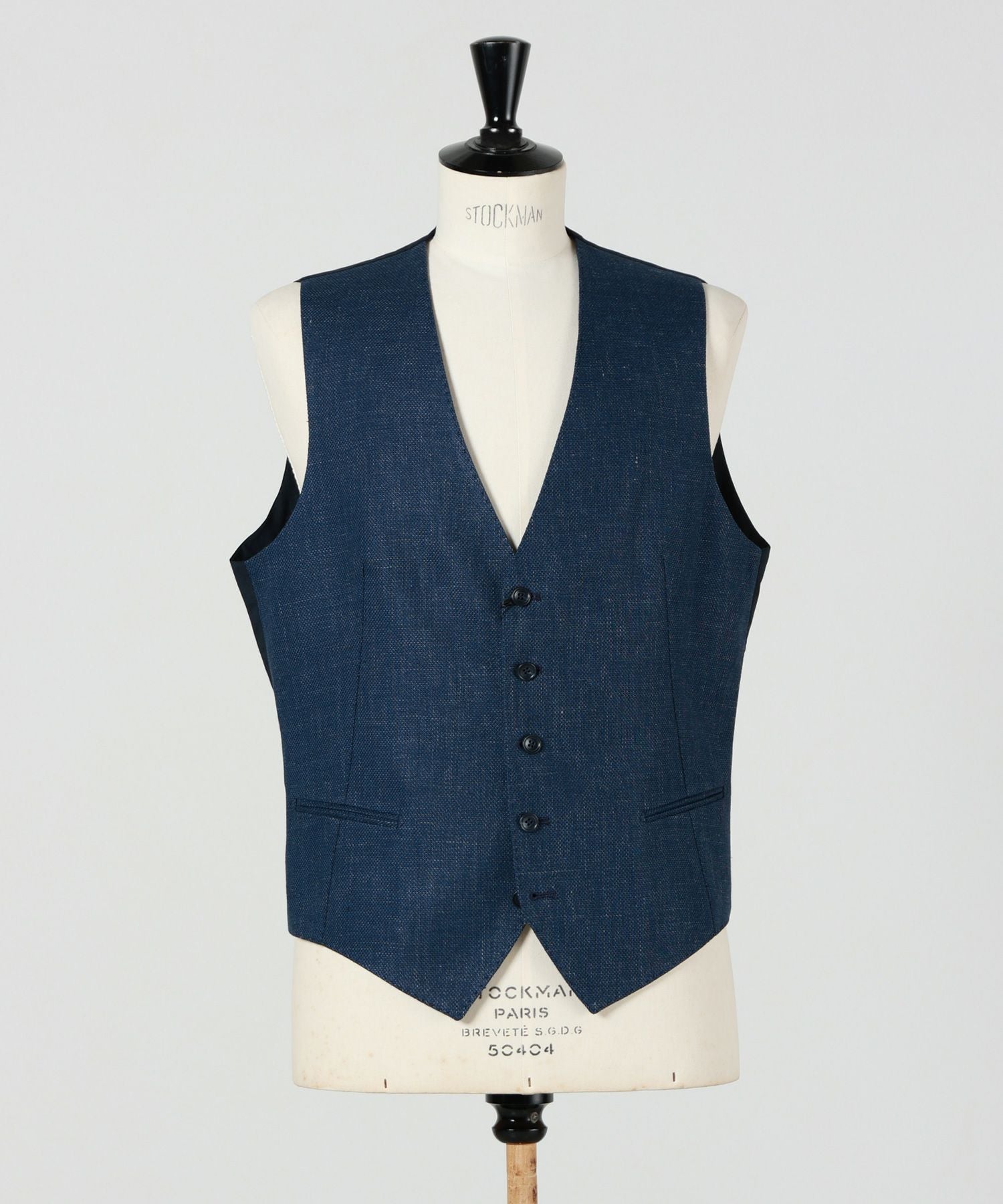 TAGLIATORE(タリアトーレ)】 BRIAN/リネンコットンベスト｜PARIGOT