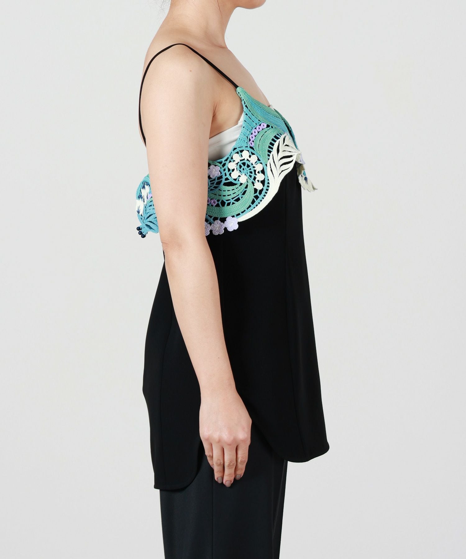 トップス Mame Kurogouchi Embroidered Camisole 1 Embroidered Camisole Top MM25SSー