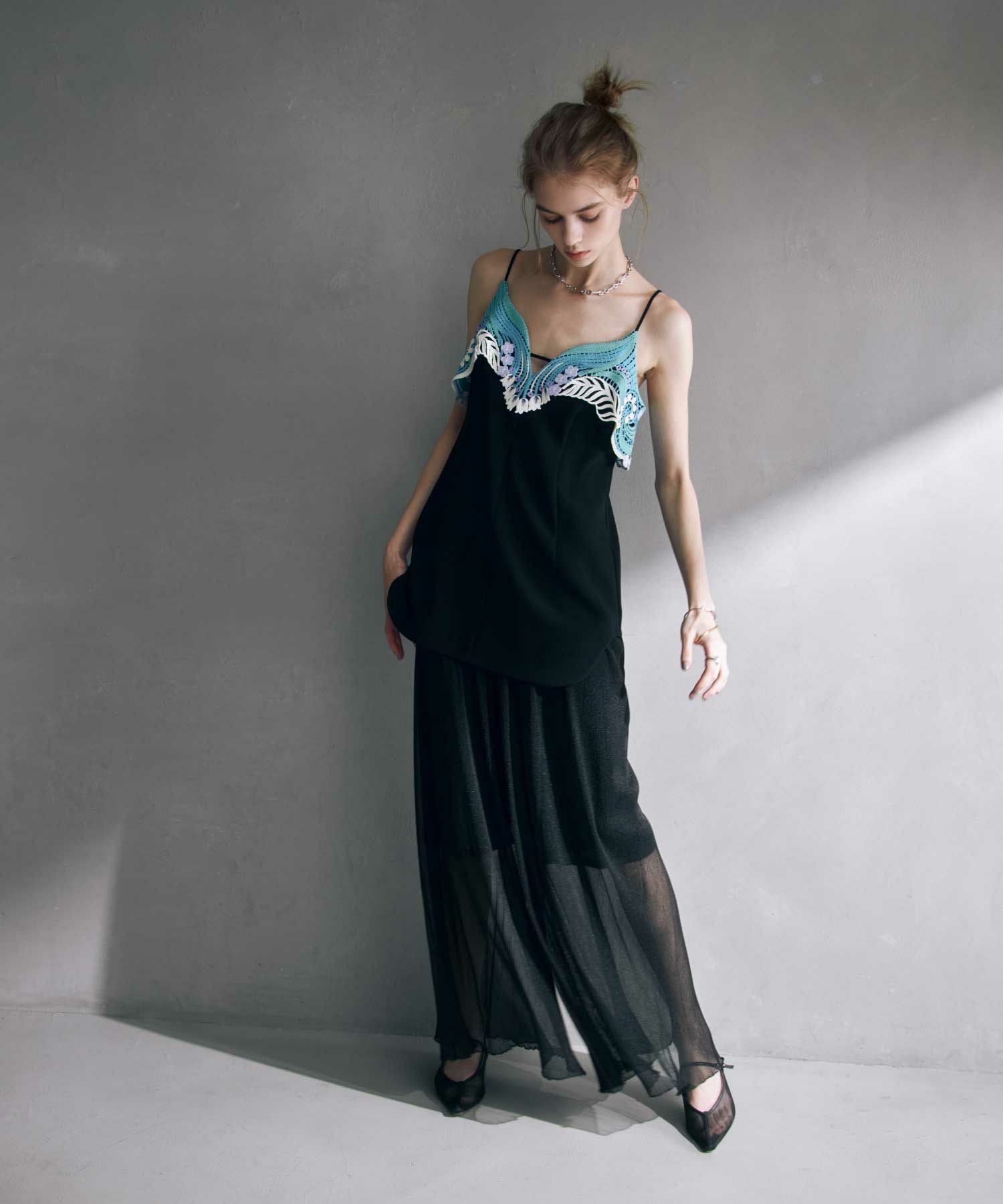 Mame Kurogouchi(マメ クロゴウチ)】 PARIGOT別注 Embroidered