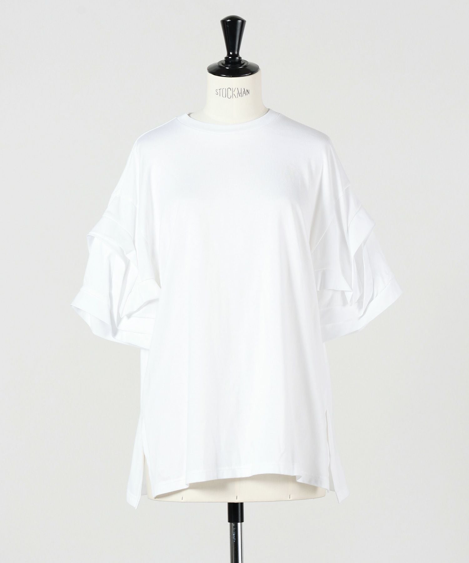 Tシャツ(半袖/袖なし) ENFOLD  FLOWER-SLEEVE PULLOVER VONIQUE / ENFOLD / Flower sleeve T-shirt