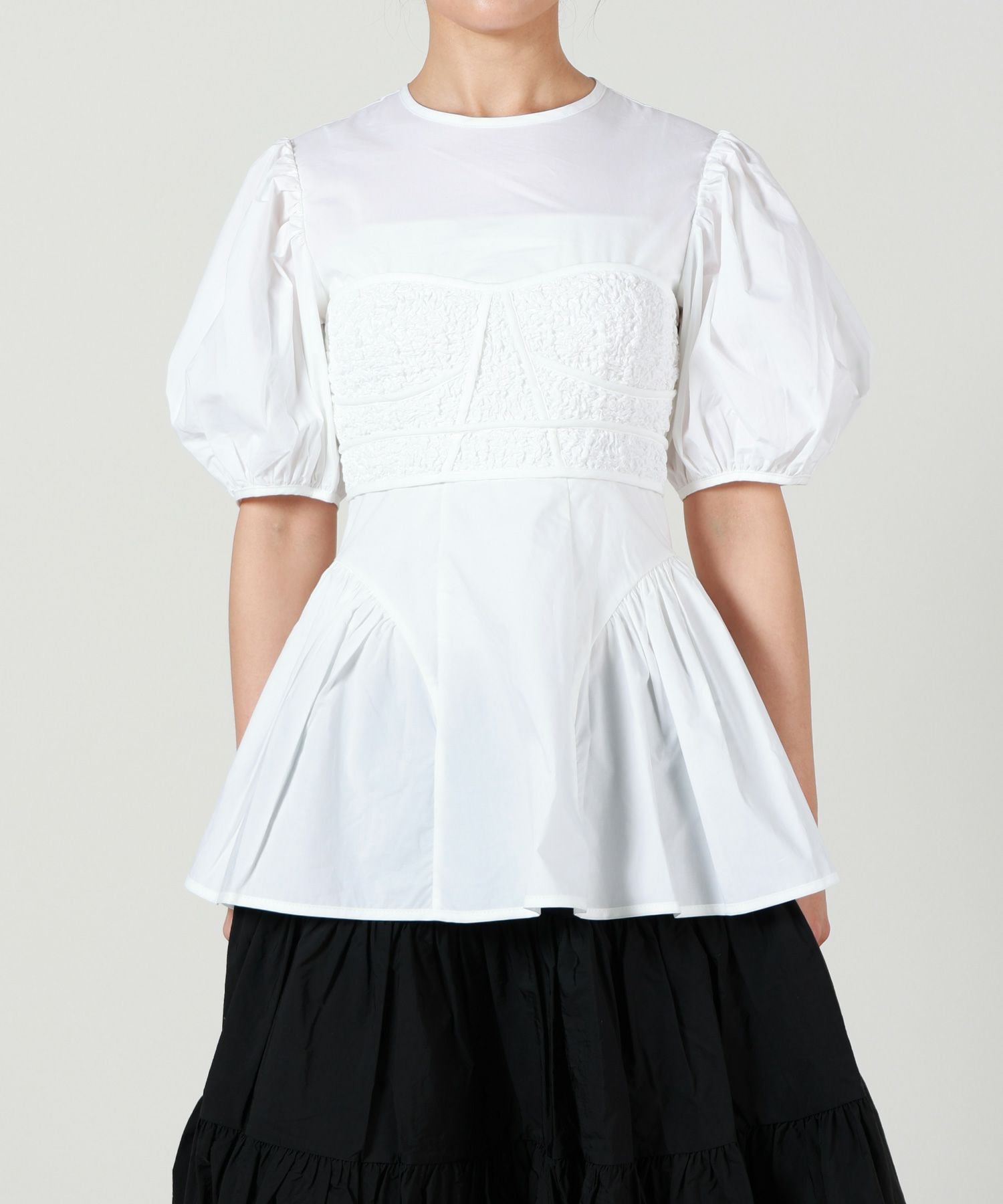 新品セシリーバンセン ベルベッドブラウス ブラウス 4．25RTW11010 | CECILIE BAHNSEN (Women