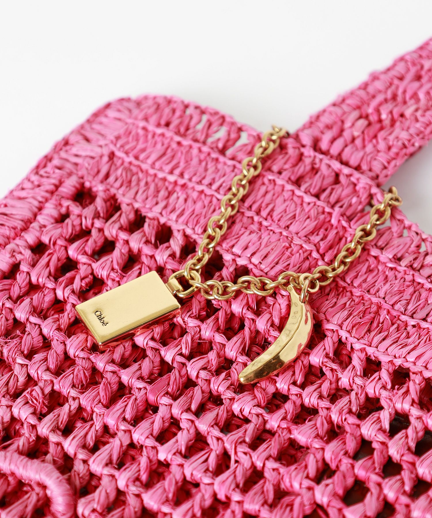 Chloe(クロエ)】 ラフィア製SUMMER BANANAトートバッグ｜PARIGOT