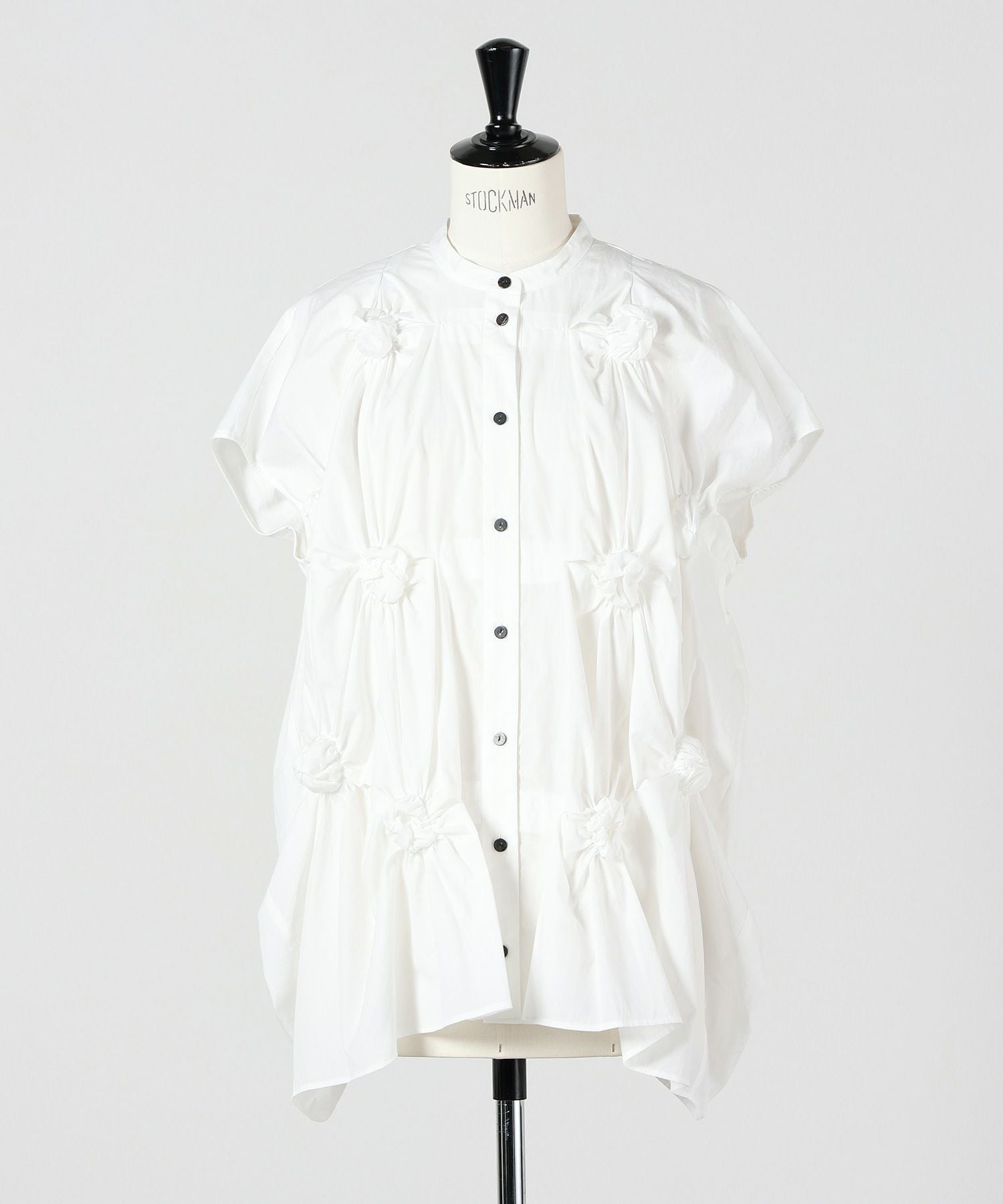 ENFOLD(エンフォルド)】 CIRCLE SHIRRING SHIRT｜PARIGOT ONLINE