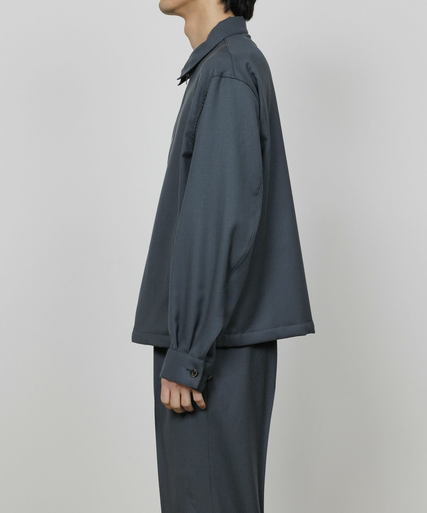 MARKAWARE(マーカウェア)】 2/80オーガニックウールヴィエラ ハーフ