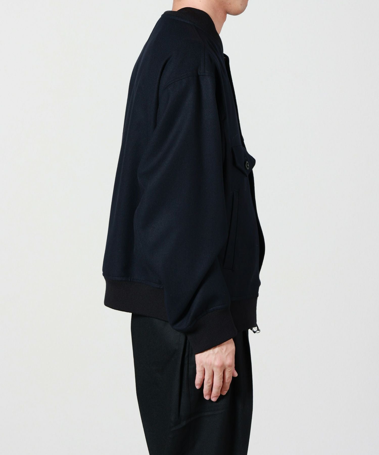 UJOH(ウジョー)】 4 Pockets Zip-up Rib Blouson｜PARIGOT ONLINE