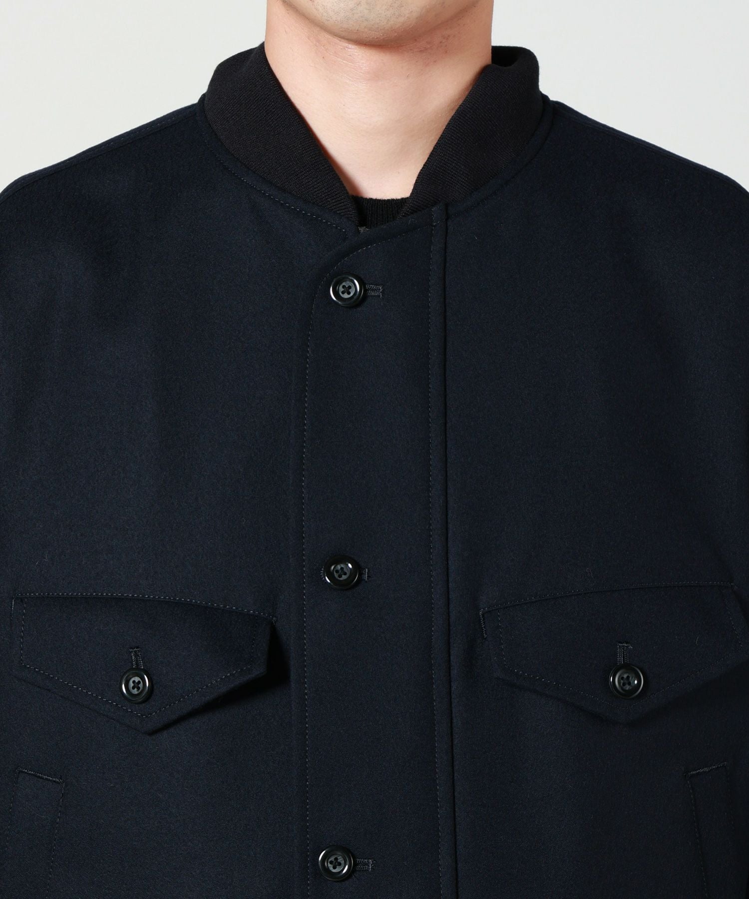 UJOH(ウジョー)】 4 Pockets Zip-up Rib Blouson｜PARIGOT ONLINE
