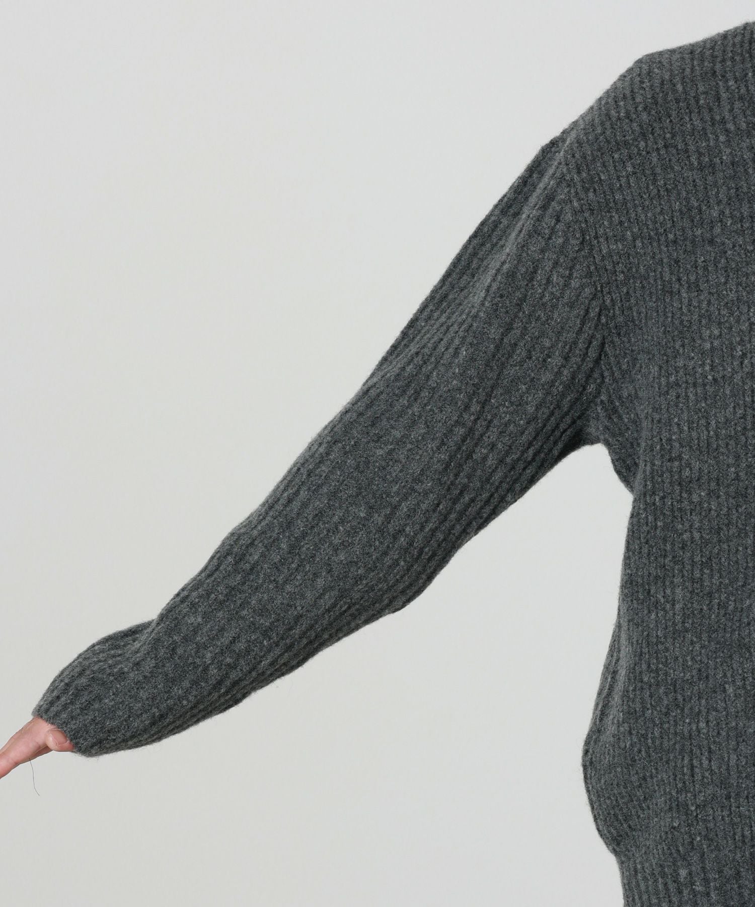 UJOH(ウジョー)】 Zip High Neck Knit｜PARIGOT ONLINE（パリゴ
