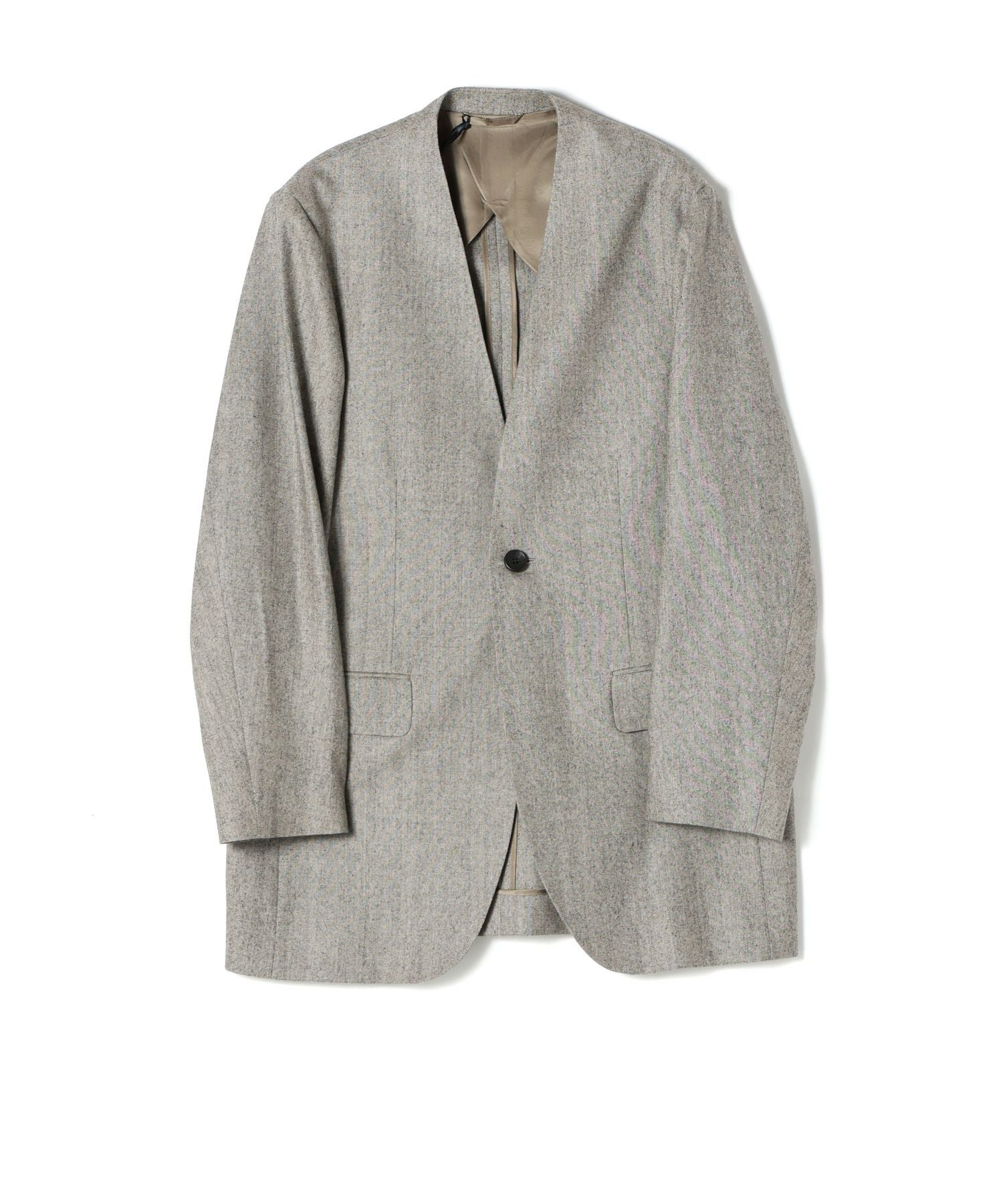 RAINMAKER(レインメーカー)】 NO COLLAR LONG JACKET｜PARIGOT ONLINE