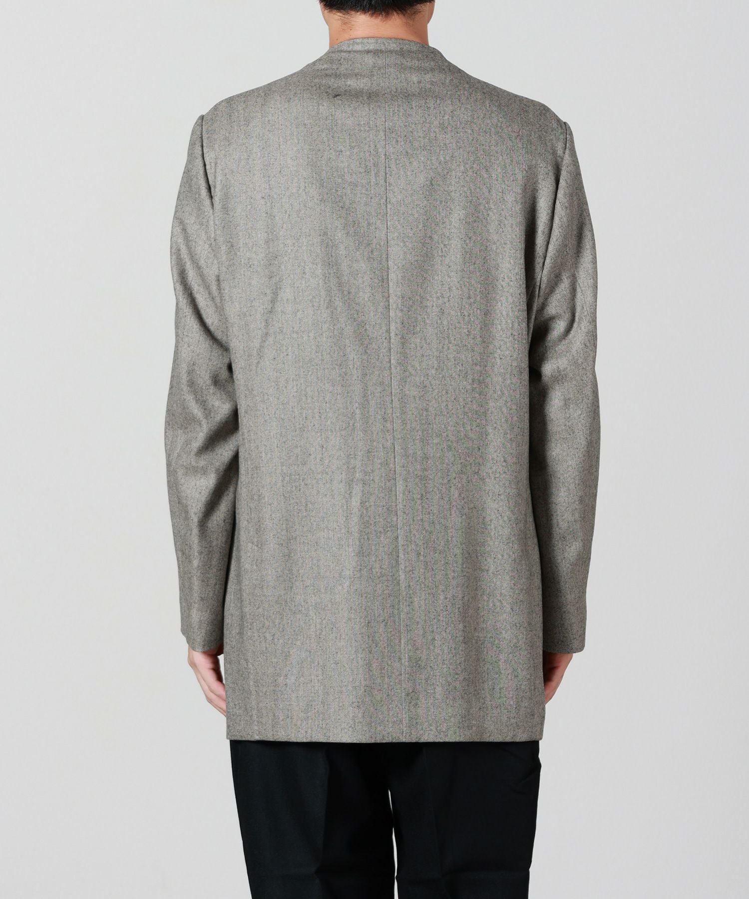 RAINMAKER(レインメーカー)】 NO COLLAR LONG JACKET｜PARIGOT ONLINE