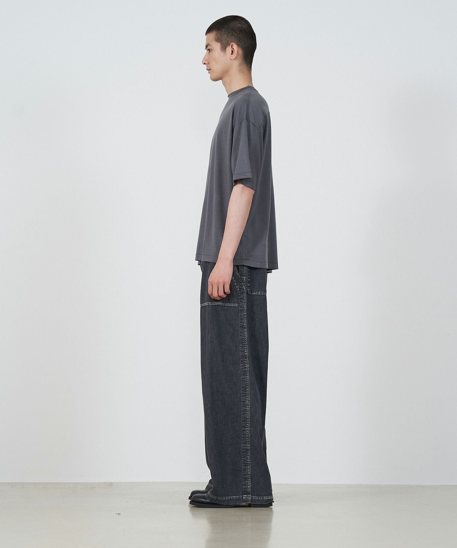 YOKE(ヨーク)】 SUPER 120'S WASHABLE WOOL JERSEY T-SHIRT｜PARIGOT