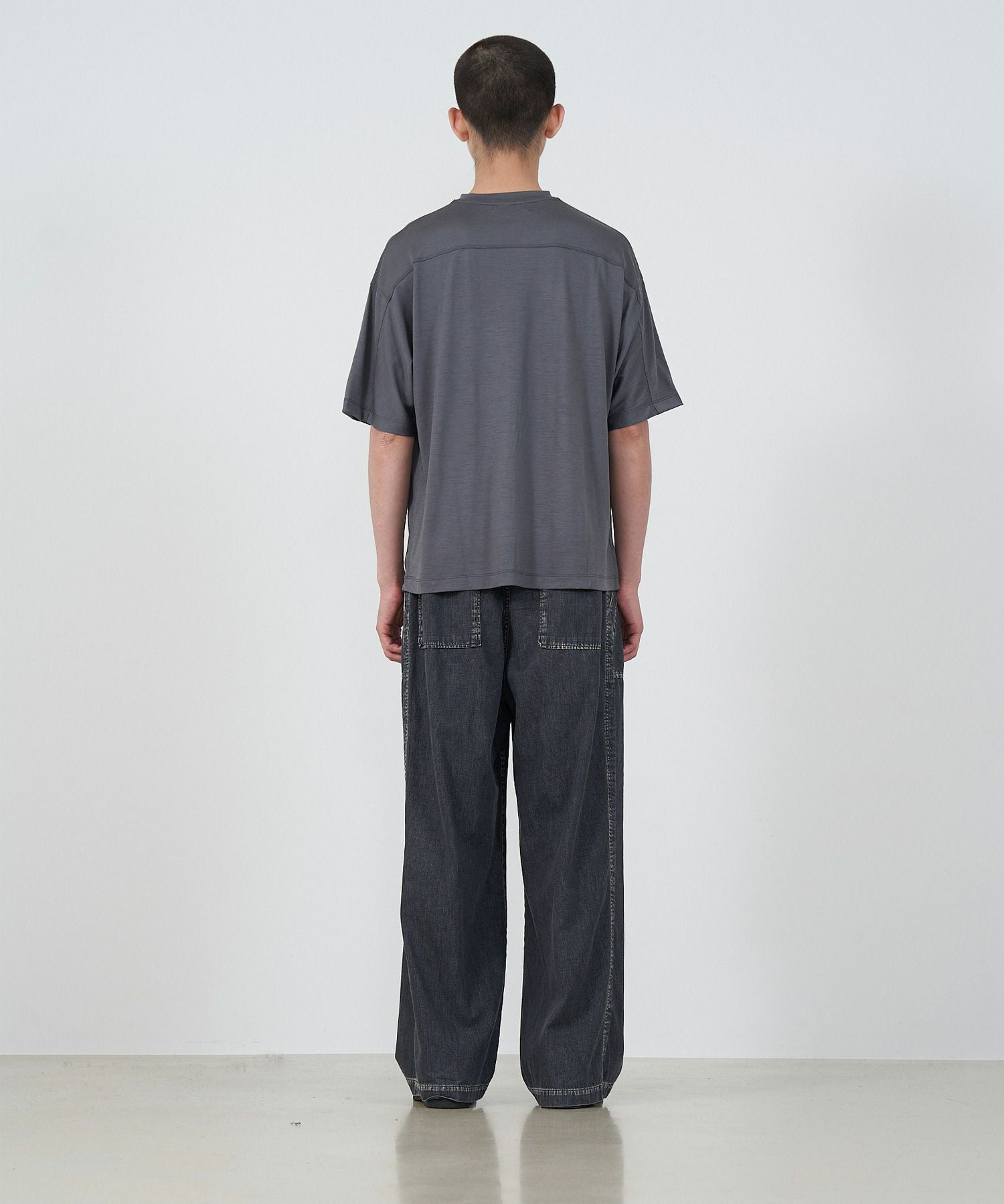 YOKE(ヨーク)】 SUPER 120'S WASHABLE WOOL JERSEY T-SHIRT｜PARIGOT