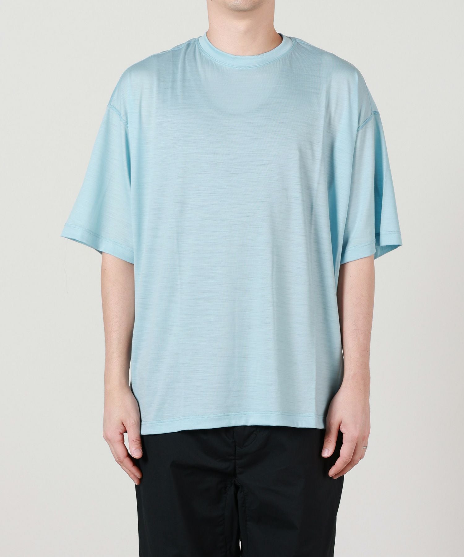 YOKE(ヨーク)】 SUPER 120'S WASHABLE WOOL JERSEY T-SHIRT｜PARIGOT