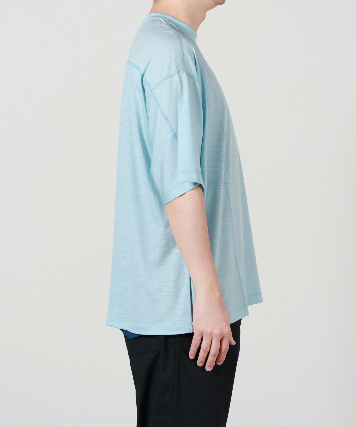 YOKE(ヨーク)】 SUPER 120'S WASHABLE WOOL JERSEY T-SHIRT｜PARIGOT