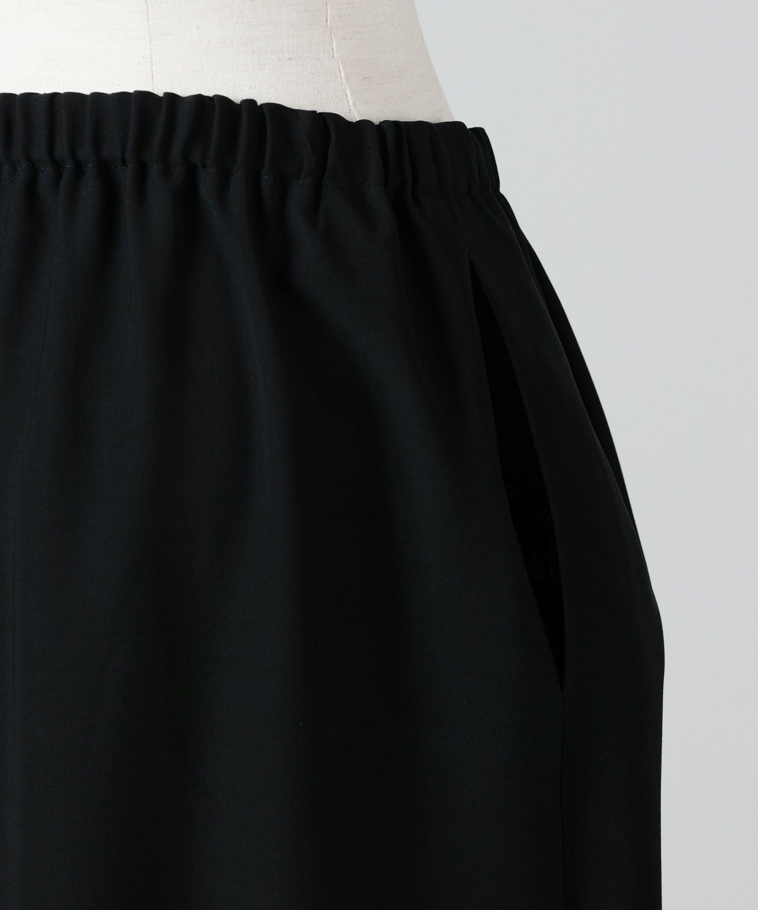 ENFOLD(エンフォルド)】 RELAX ELASTIC WIDE-TROUSERS｜PARIGOT ONLINE