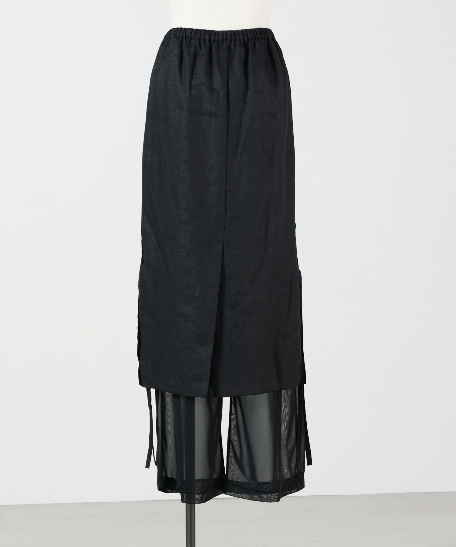 ENFOLD(エンフォルド)】 SHEER LAYERED PANTS｜PARIGOT ONLINE（パリゴ